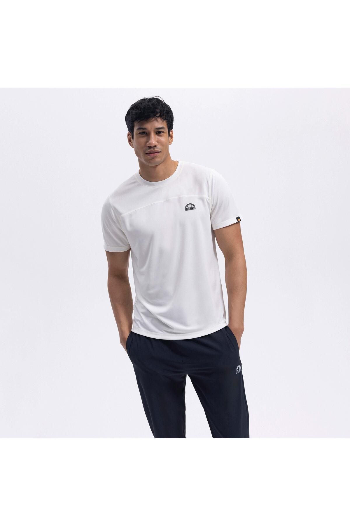 Ellesse Erkek Tişört EM426-ECR Ecru
