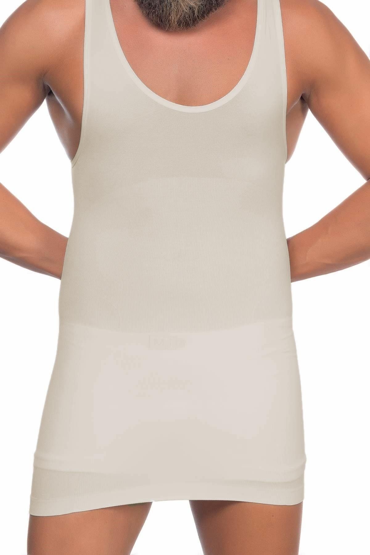 Moda Şahsenem Ten Mı Emay E1002 U Yaka Erkek Korse Atlet