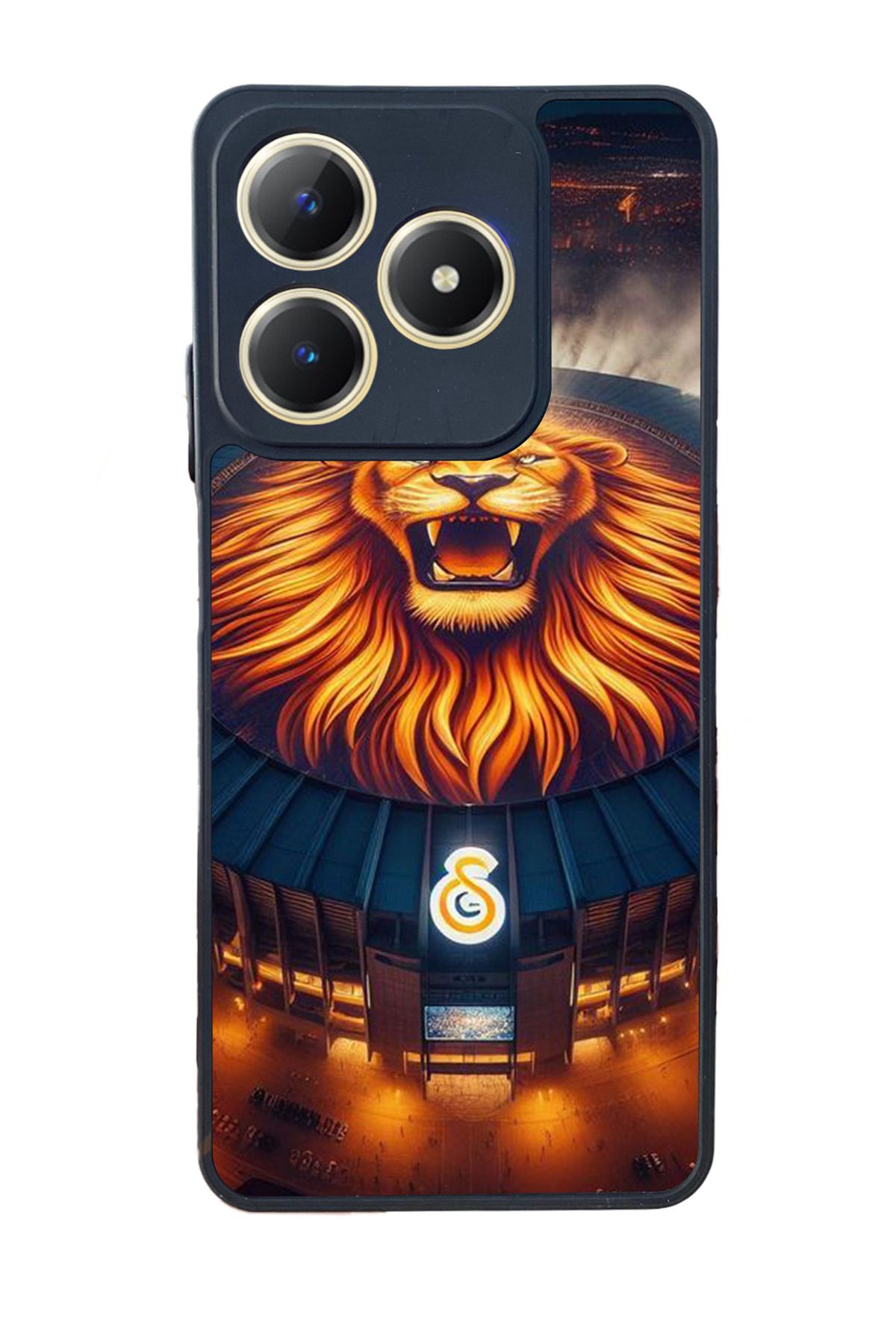realme C63 Mat Uyumlu Siyah Kılıf – Yumuşak Silikon, Koruyucu, Şok Emici Kapak