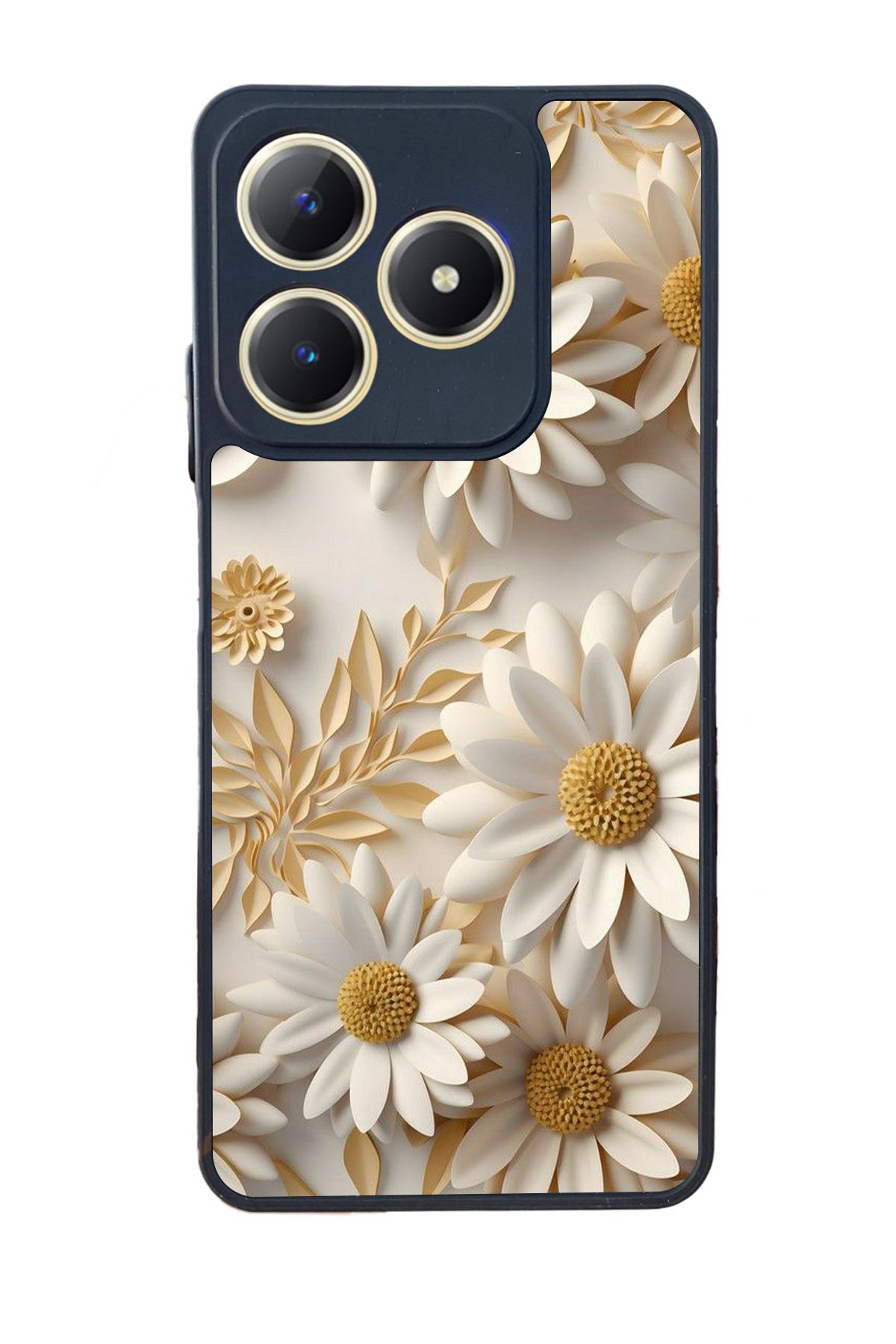 realme C63 Mat Uyumlu Siyah Kılıf – Yumuşak Silikon, Koruyucu, Şok Emici Kapak