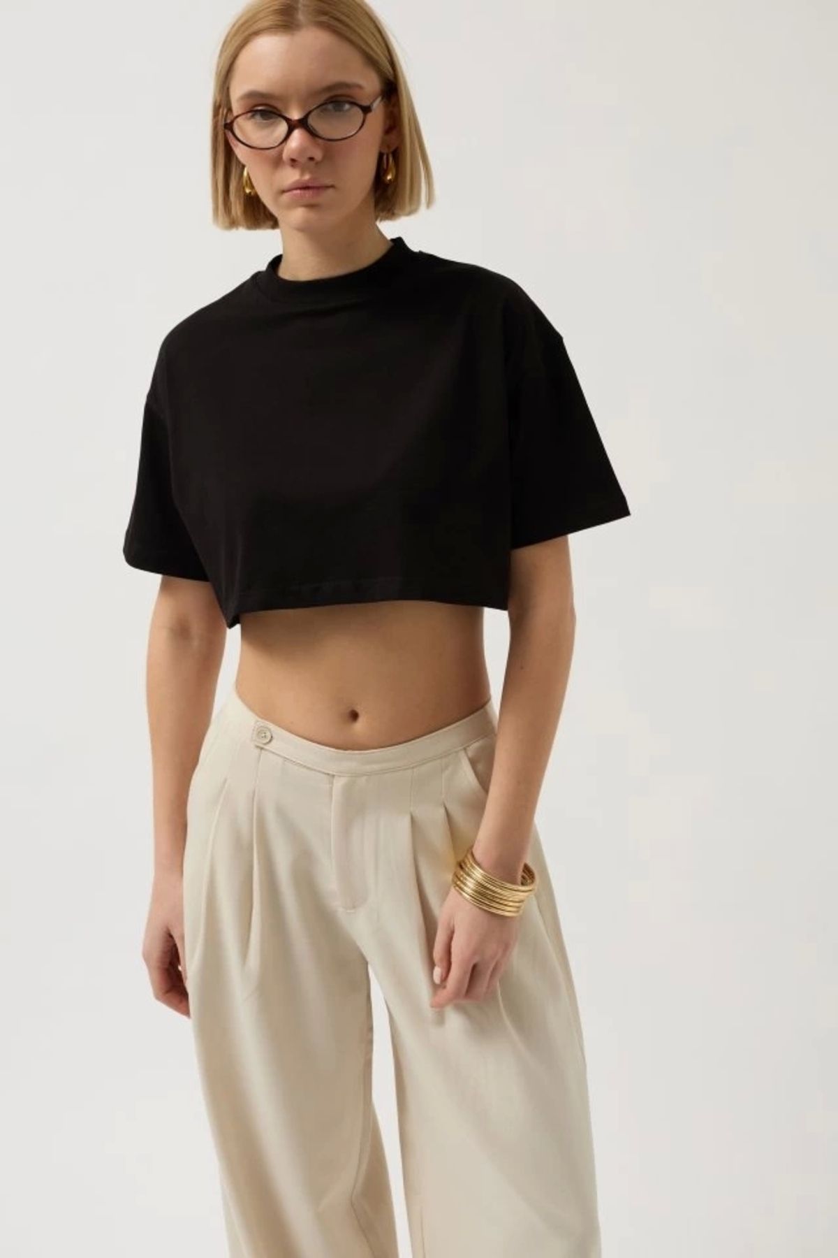 Silerra Oversize Crop Thirt
