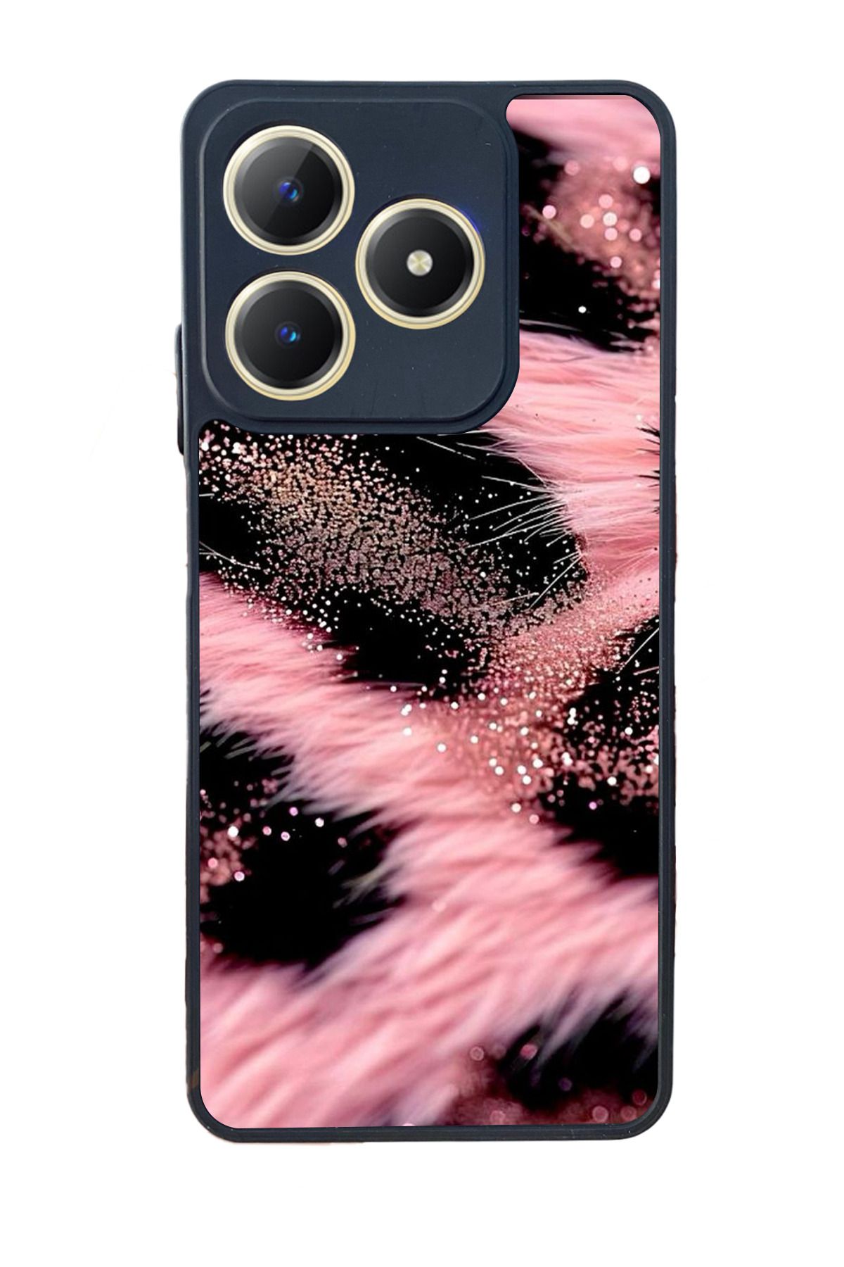 BGAKSESUAR Infınıx Smart 8 Pro Mat Uyumlu Siyah Kılıf – Yumuşak Silikon, Koruyucu, Şok Emici Kapak