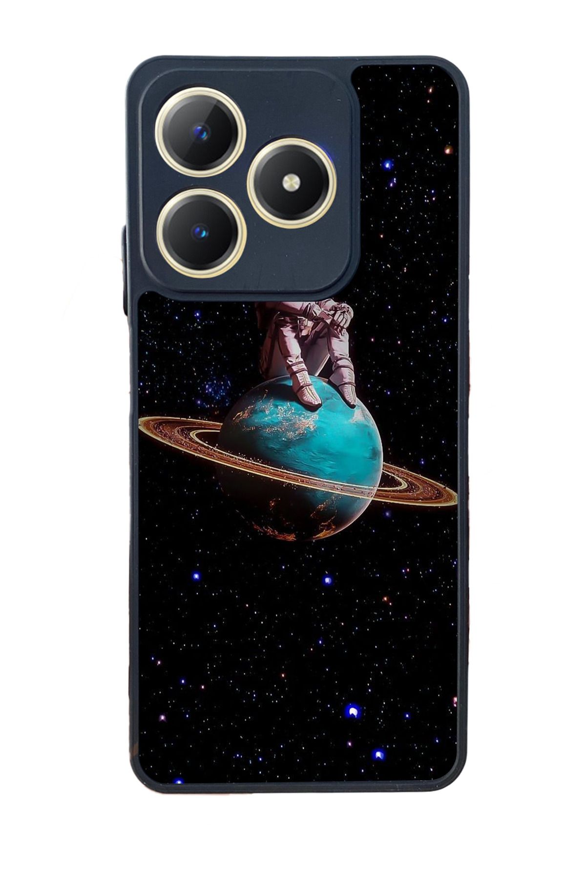 BGAKSESUAR Infınıx Smart 8 Pro Mat Uyumlu Siyah Kılıf – Yumuşak Silikon, Koruyucu, Şok Emici Kapak