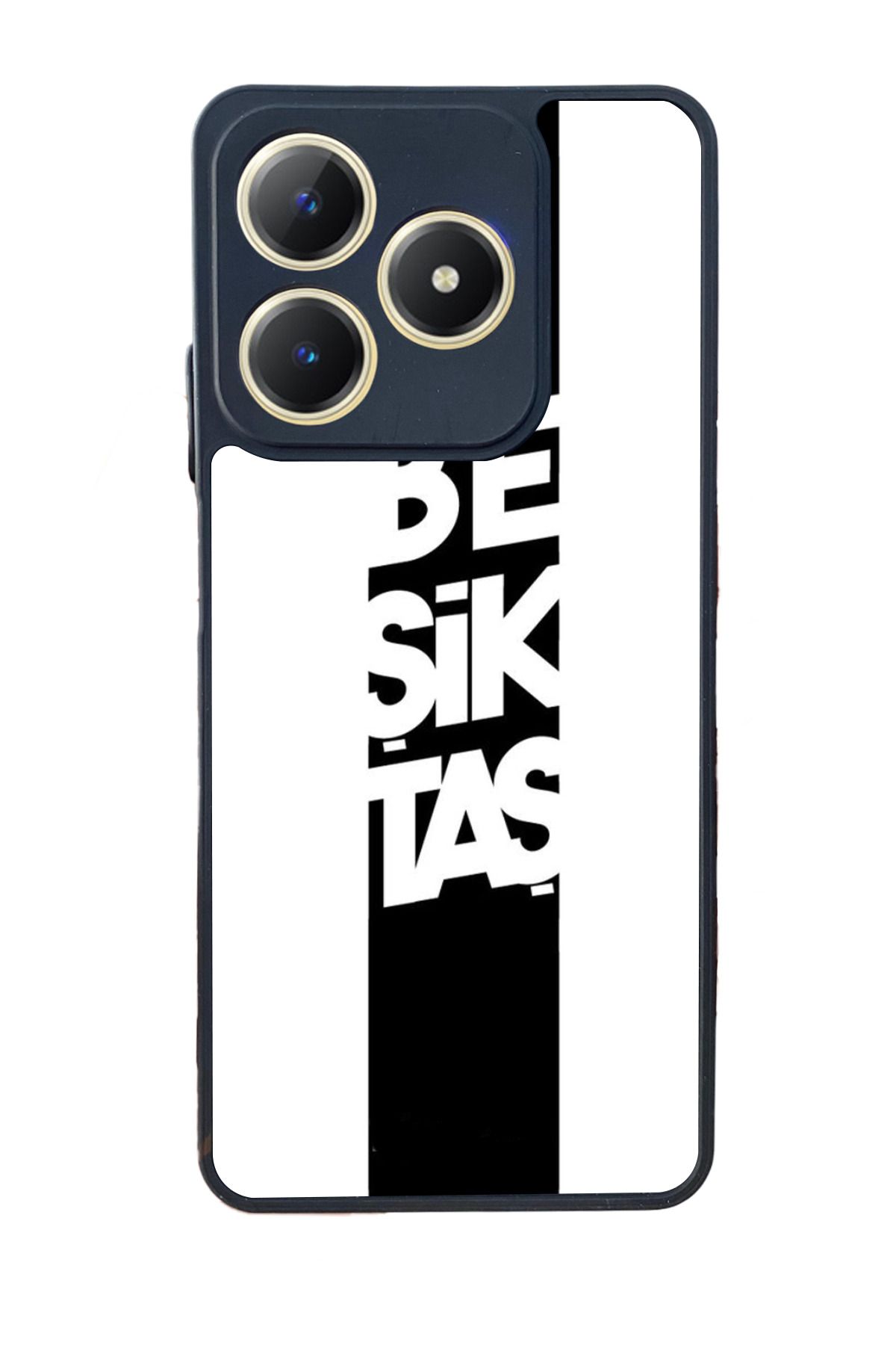 realme C61 Mat Uyumlu Siyah Kılıf – Yumuşak Silikon, Koruyucu, Şok Emici Kapak