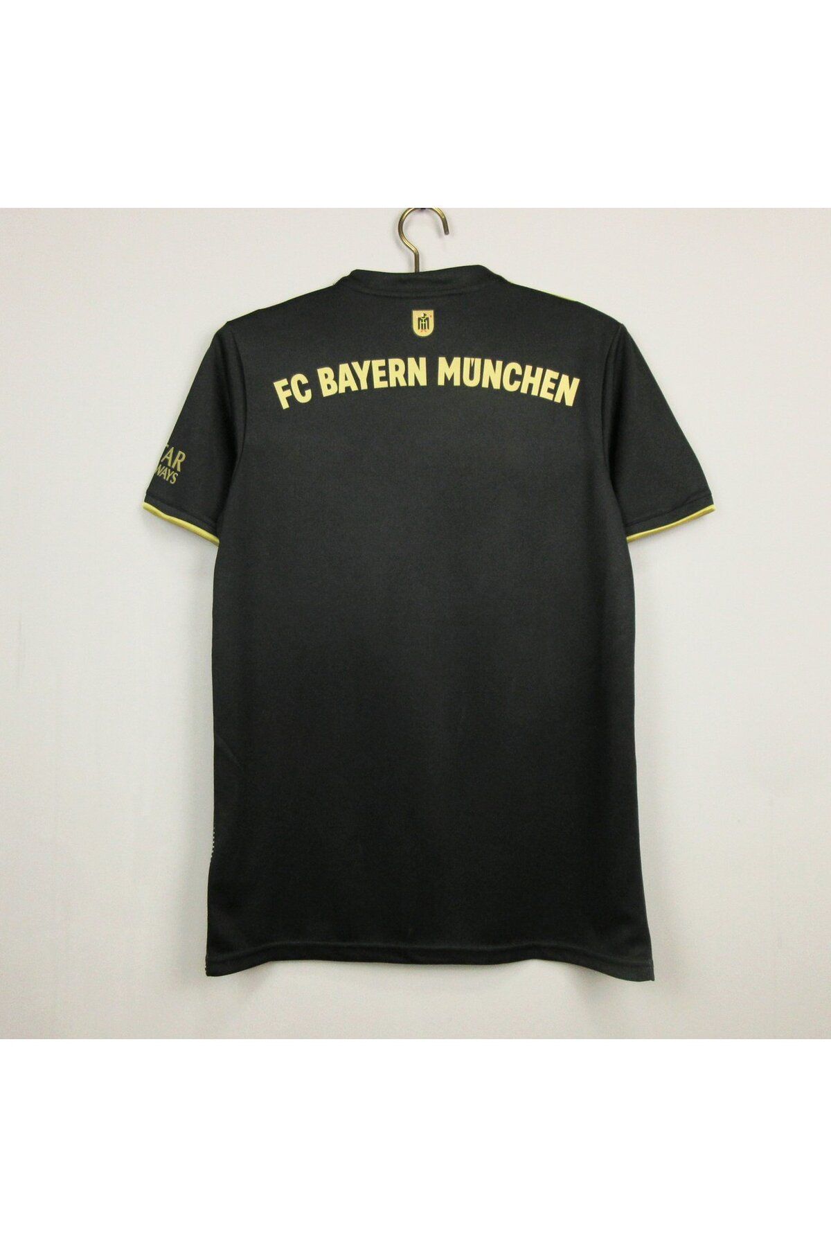 yenteks KOPYA - 21/22 Sezon Bayern.München İsimsiz Gold Kısa Kol Yetişkin Forma