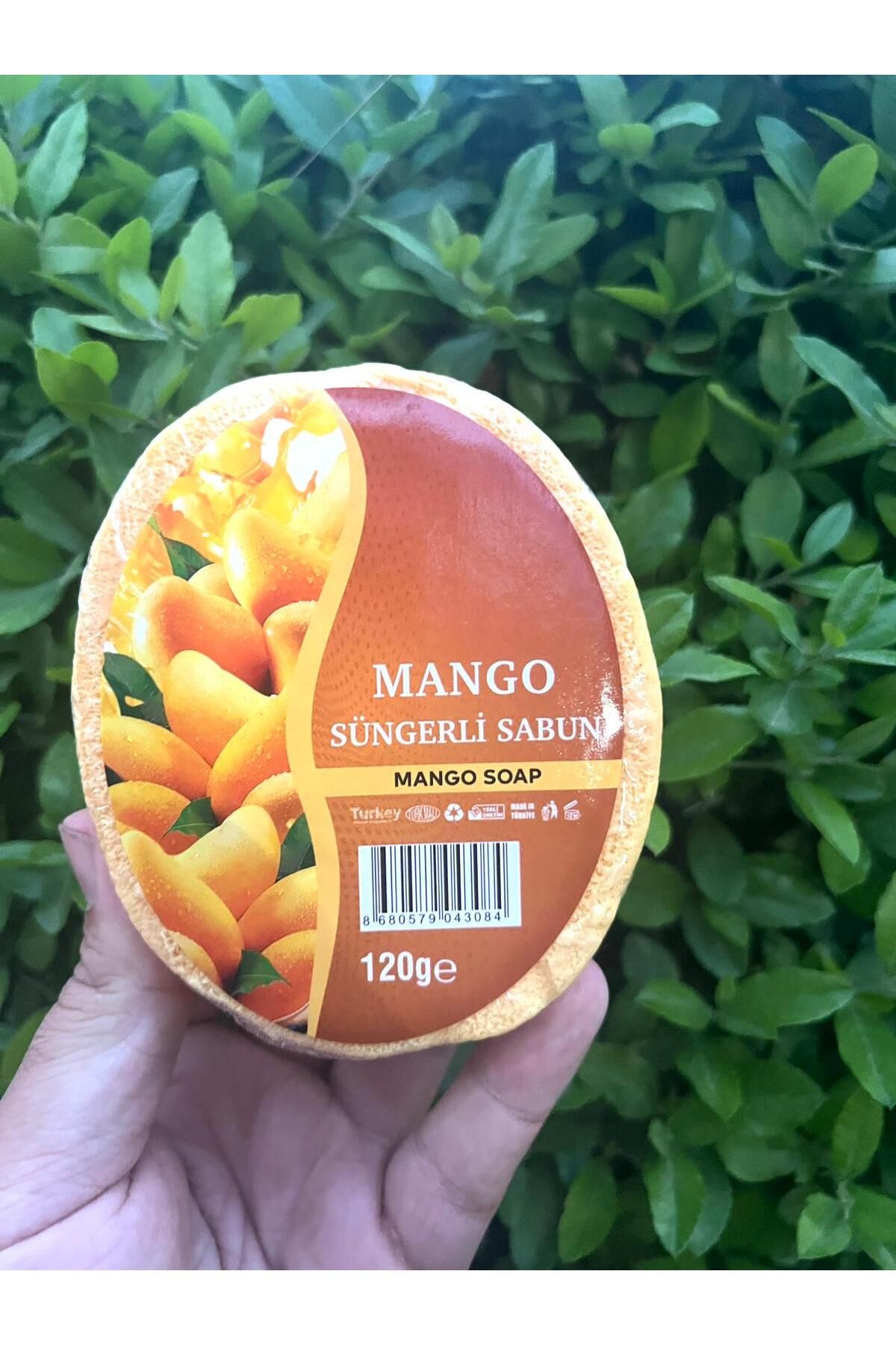 aralmini Mango Özlü Doğal Süngerli Sabun 120 gr