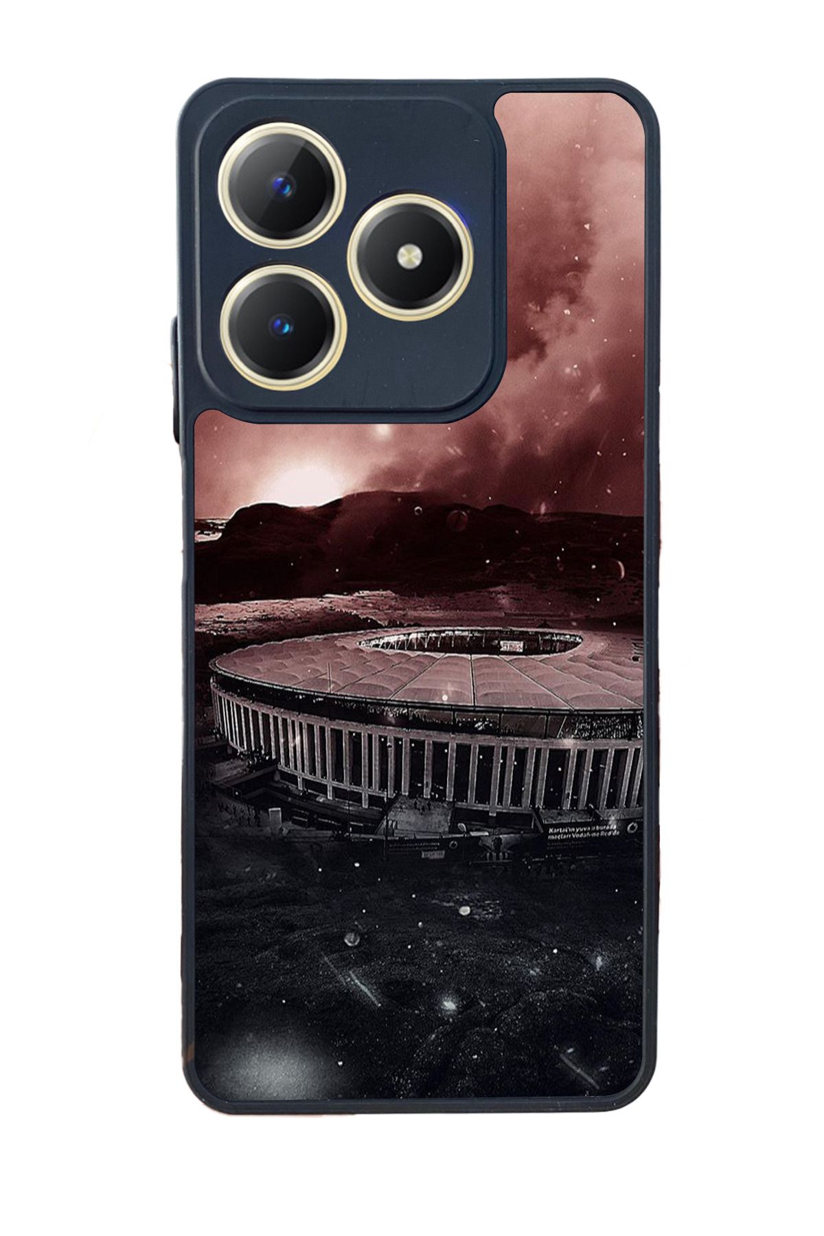 BGAKSESUAR Infınıx Smart 8 Pro Mat Uyumlu Siyah Kılıf – Yumuşak Silikon, Koruyucu, Şok Emici Kapak