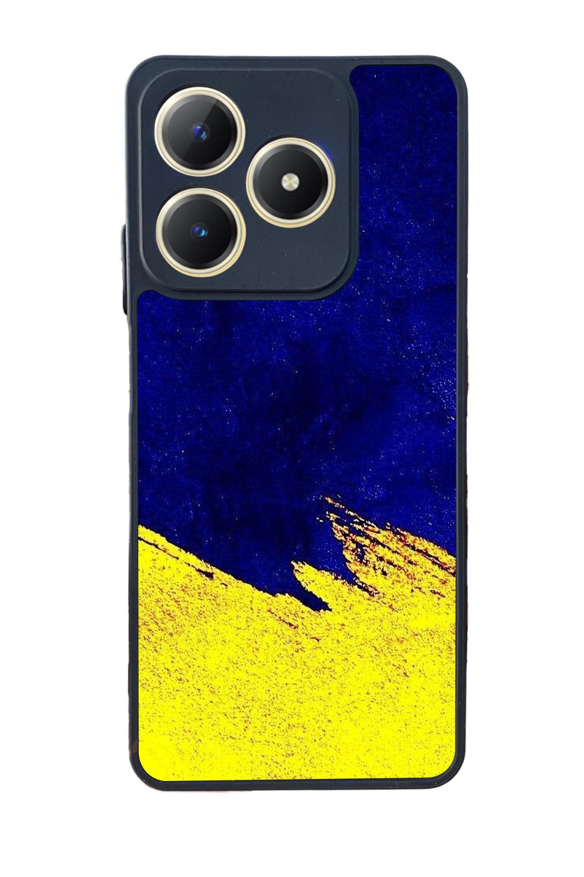realme C63 Mat Uyumlu Siyah Kılıf – Yumuşak Silikon, Koruyucu, Şok Emici Kapak