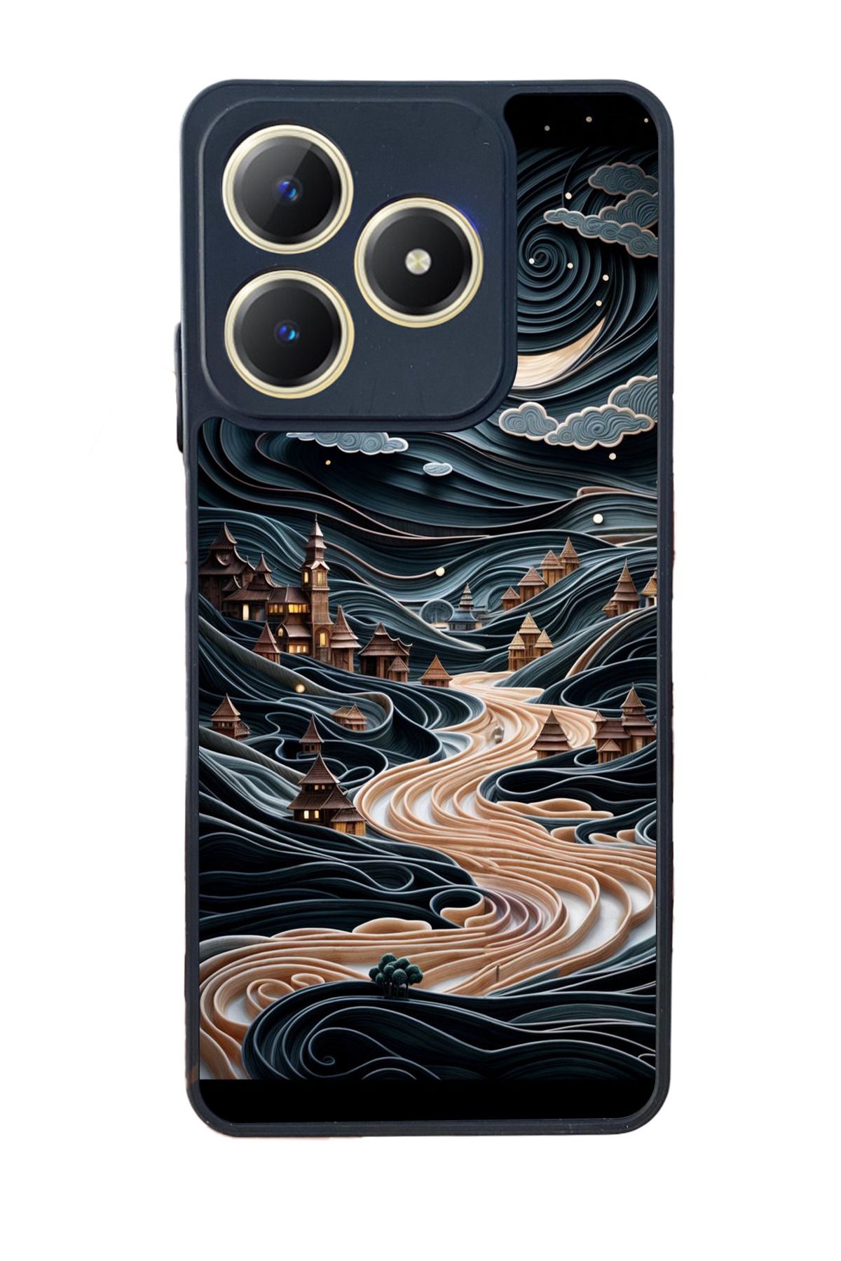 BGAKSESUAR Infınıx Smart 8 Pro Mat Uyumlu Siyah Kılıf – Yumuşak Silikon, Koruyucu, Şok Emici Kapak