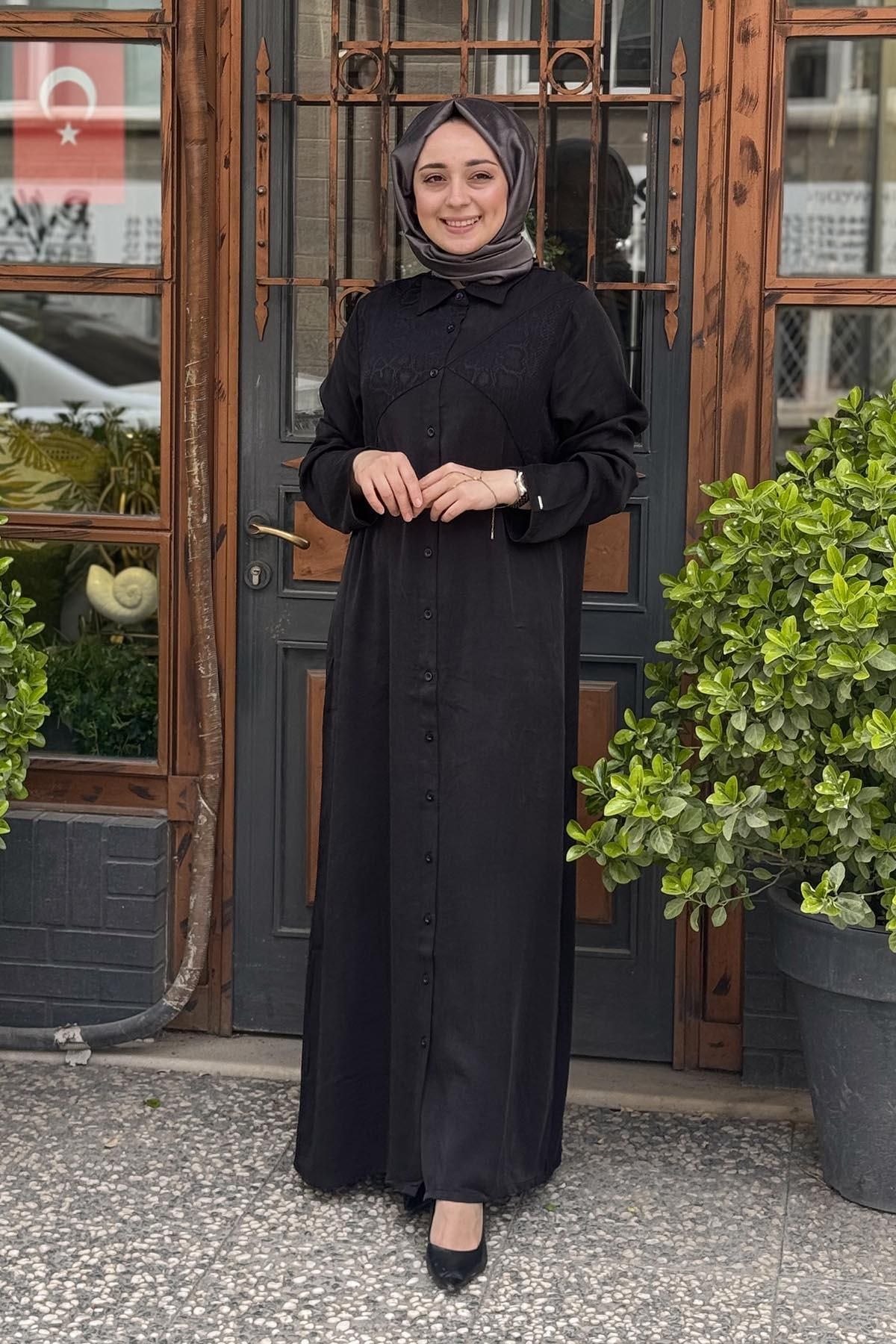 Invee İNVEE Gömlek 7032 Siyah