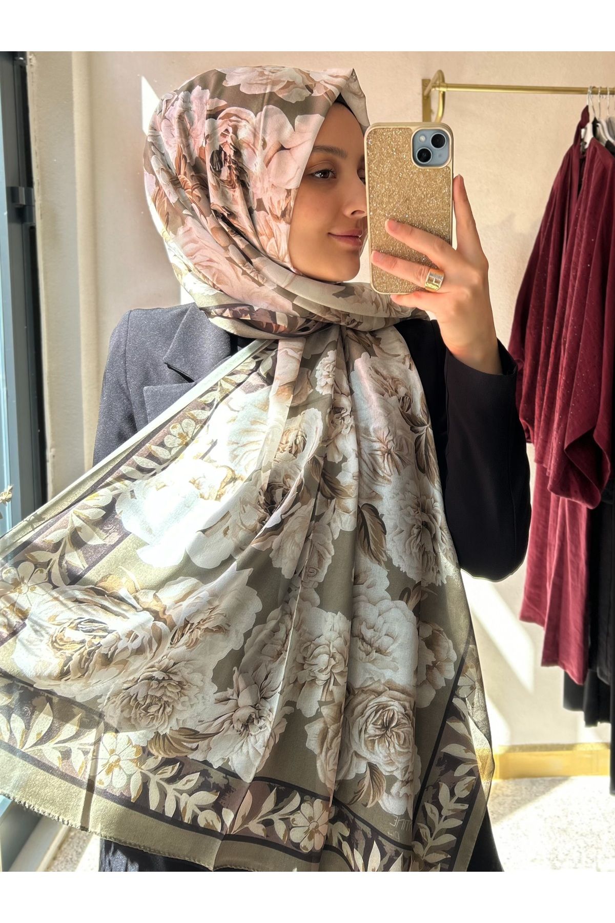 Sadem Butik babil ipeği flower
