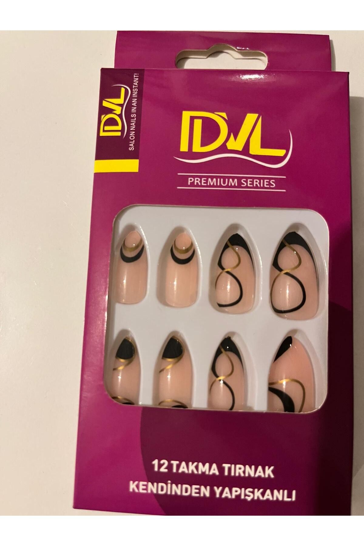 Dvl KENDİNDEN YAPIŞKANLI TAKMA TIRNAK