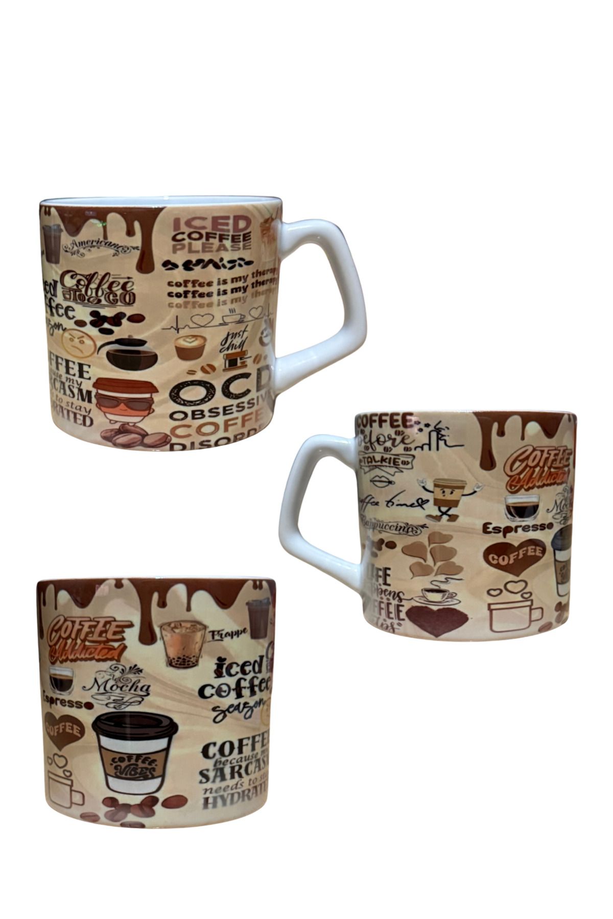 ABC Pinterest model hediyelik kupa mug bardak