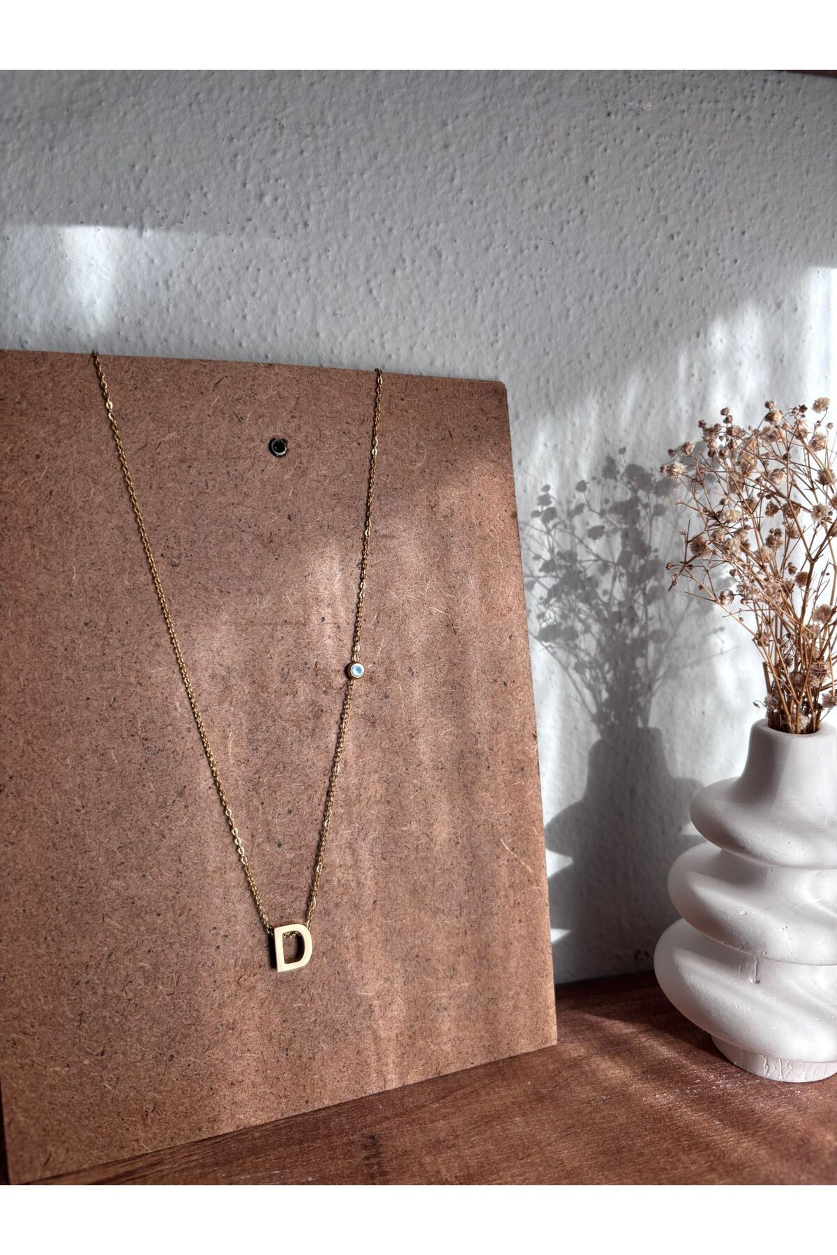 Bellamy Jewelry Harf Kolye Gold - D