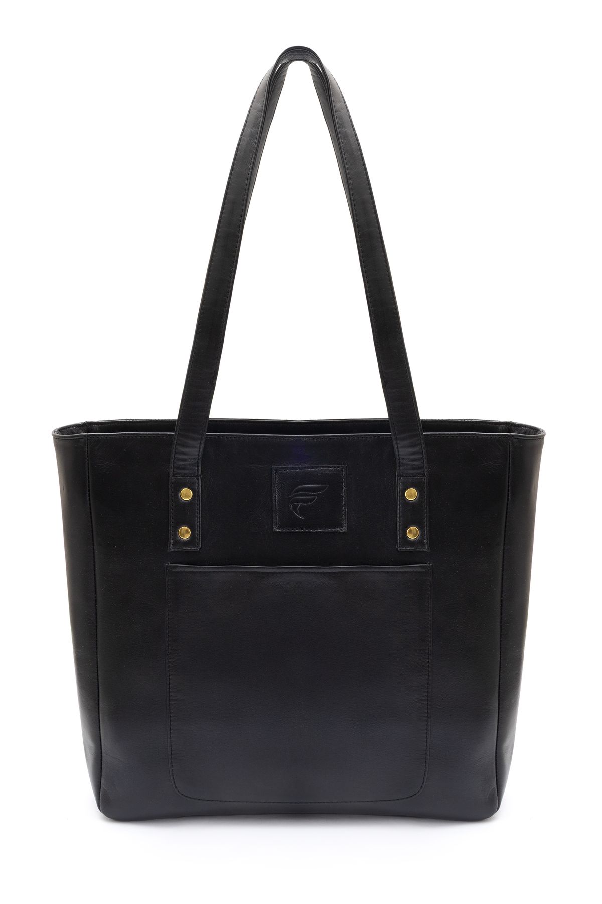 fubileather Hakiki Deri Medium Tote Bag Omuz ve Kol Çantası