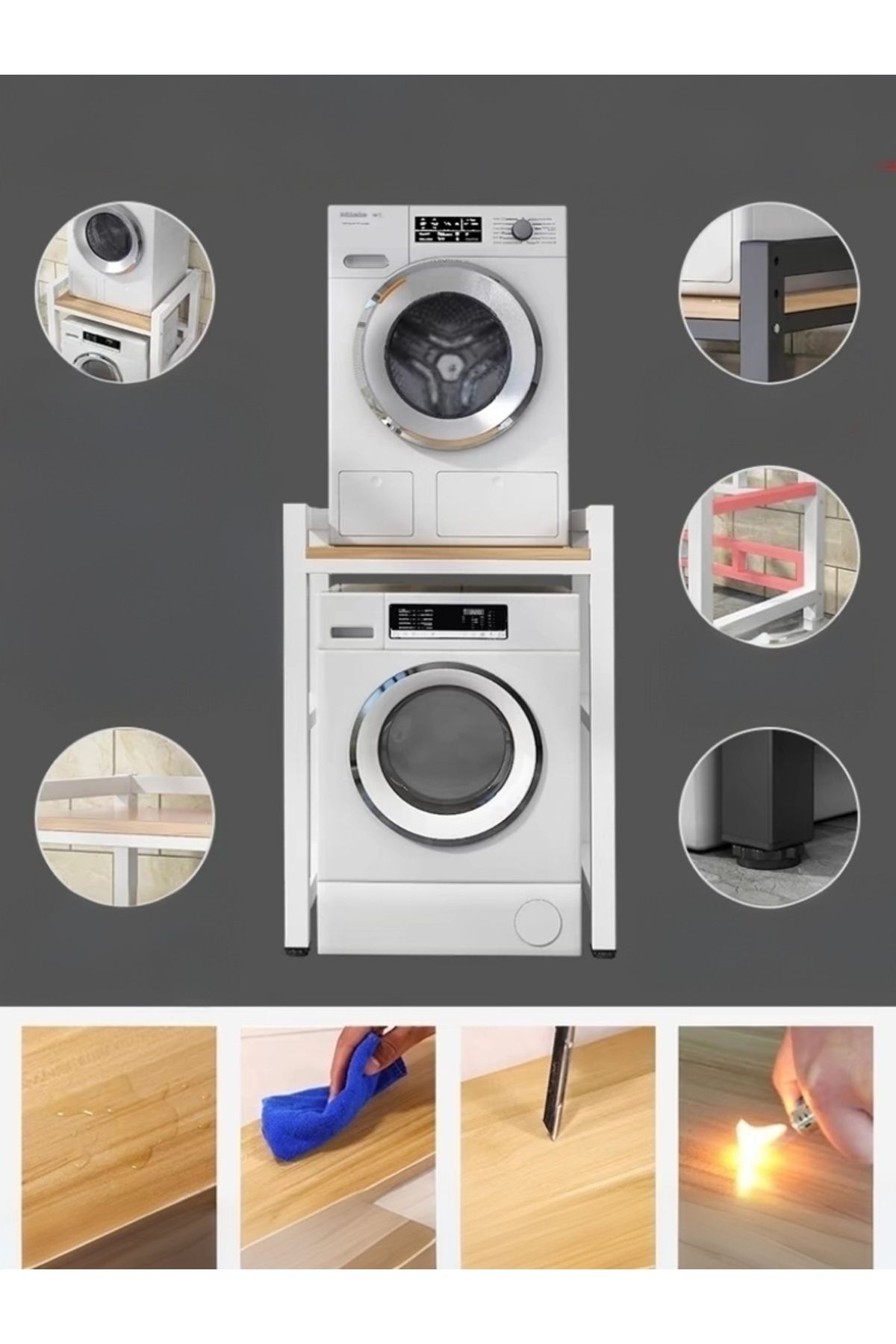 anka design Kaddy Çamaşır Makinesi Dolabı - Fiyatı, Yorumları