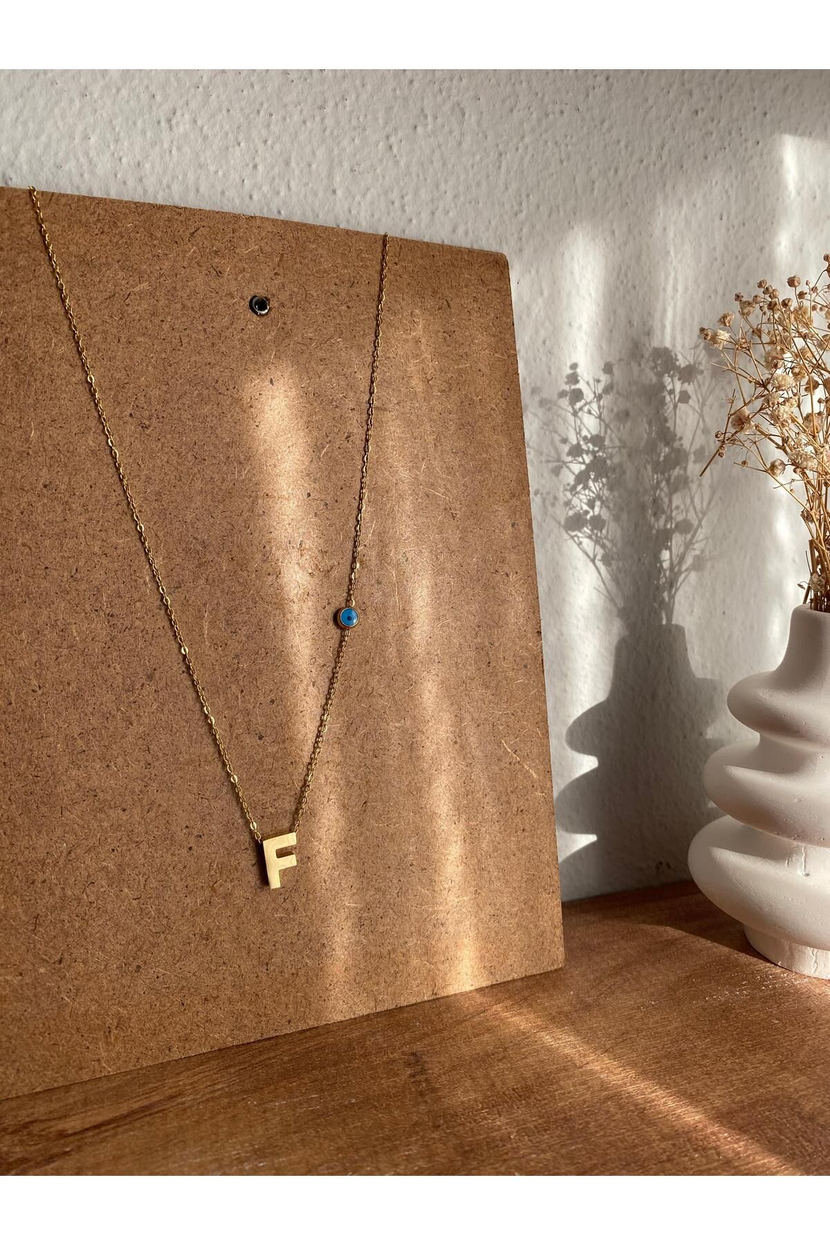 Bellamy Jewelry Harf Kolye Gold - F