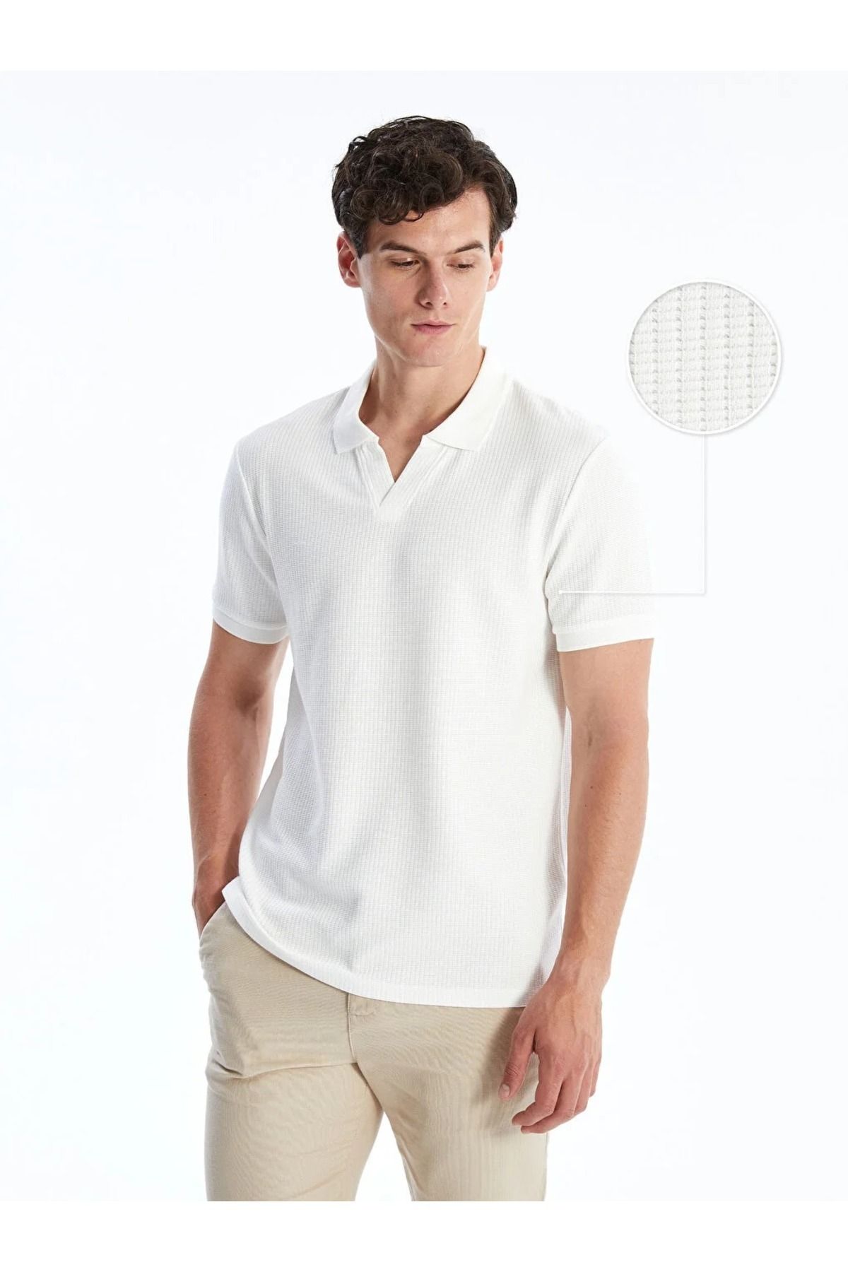 LC Waikiki LCWAIKIKI Classic Polo Yaka Kısa Kollu Erkek Tişört