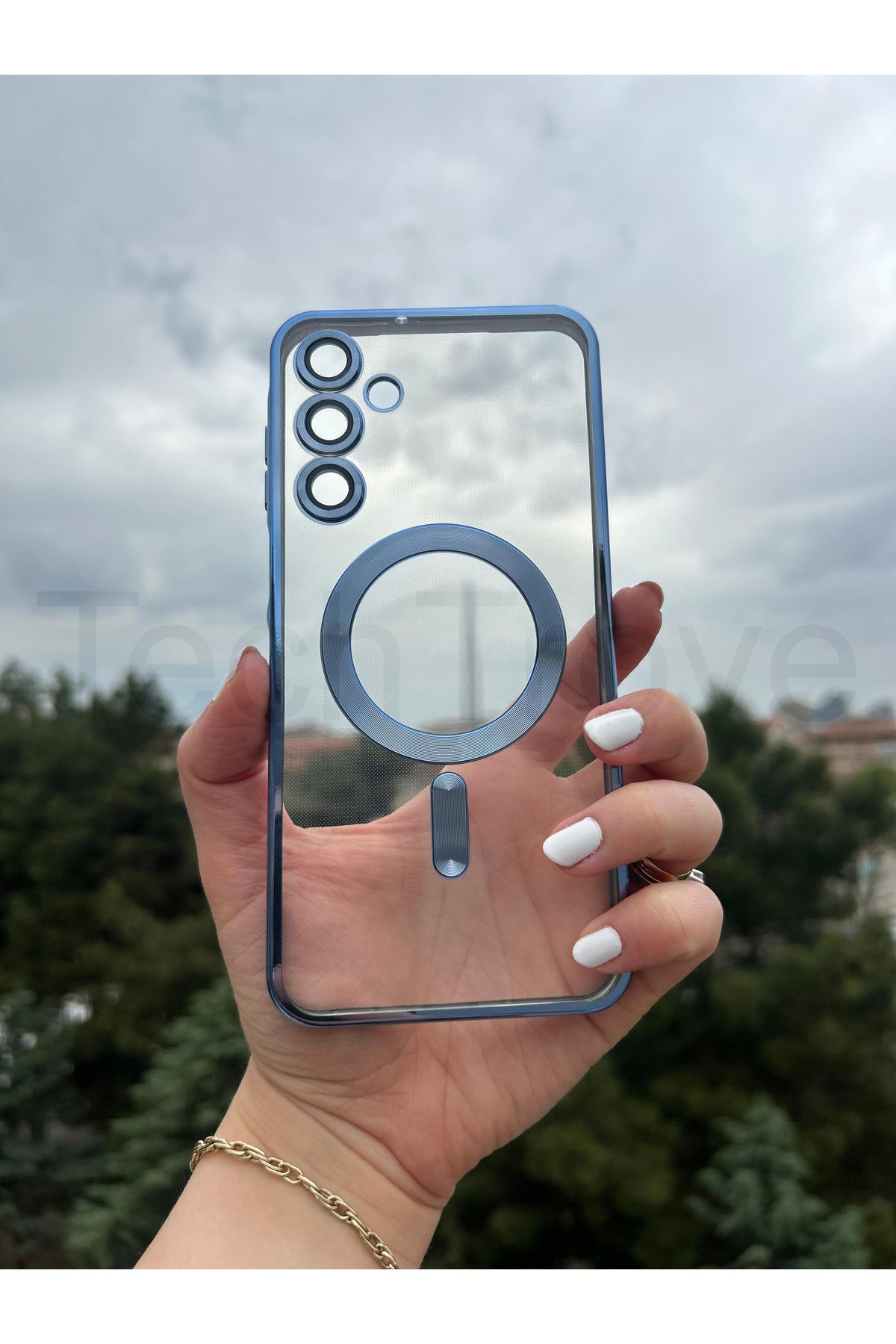 TechTrove Samsung Galaxy A16 Uyumlu Kamera Korumalı Magsafe Wireless Şarj Özellikli A Kalite Kapak