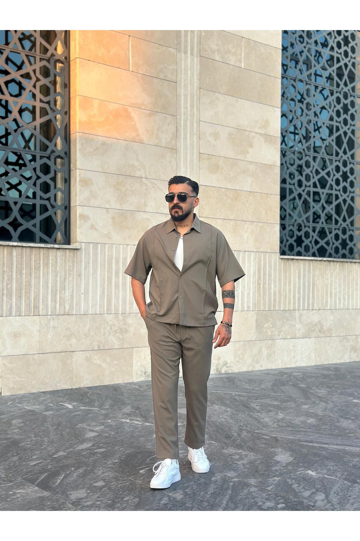 PEERLESS STORE Jogger Pantolon & Gömlek Takım