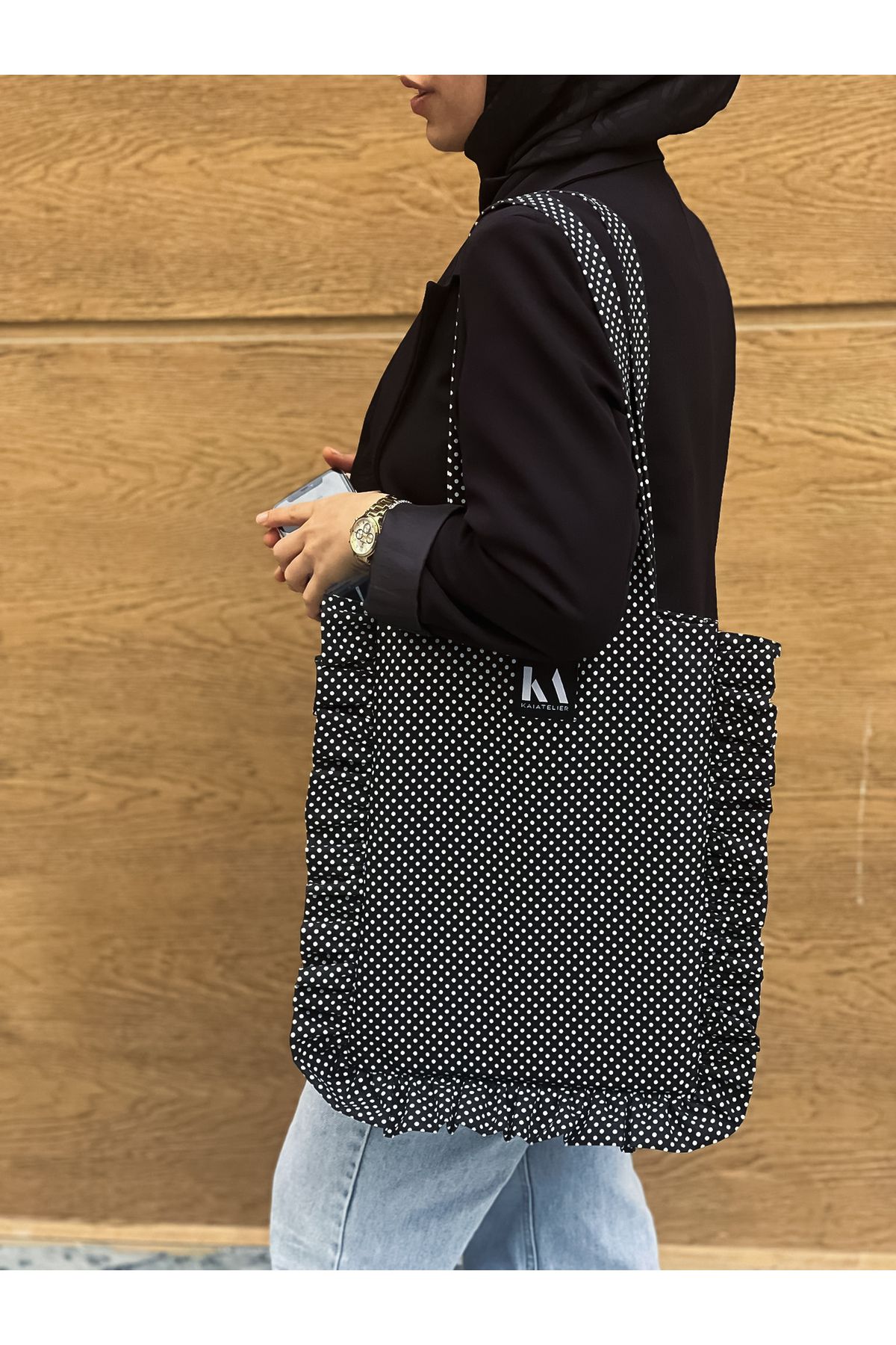 KaiHome Dottie Bez Çanta / Laptop Çantası
