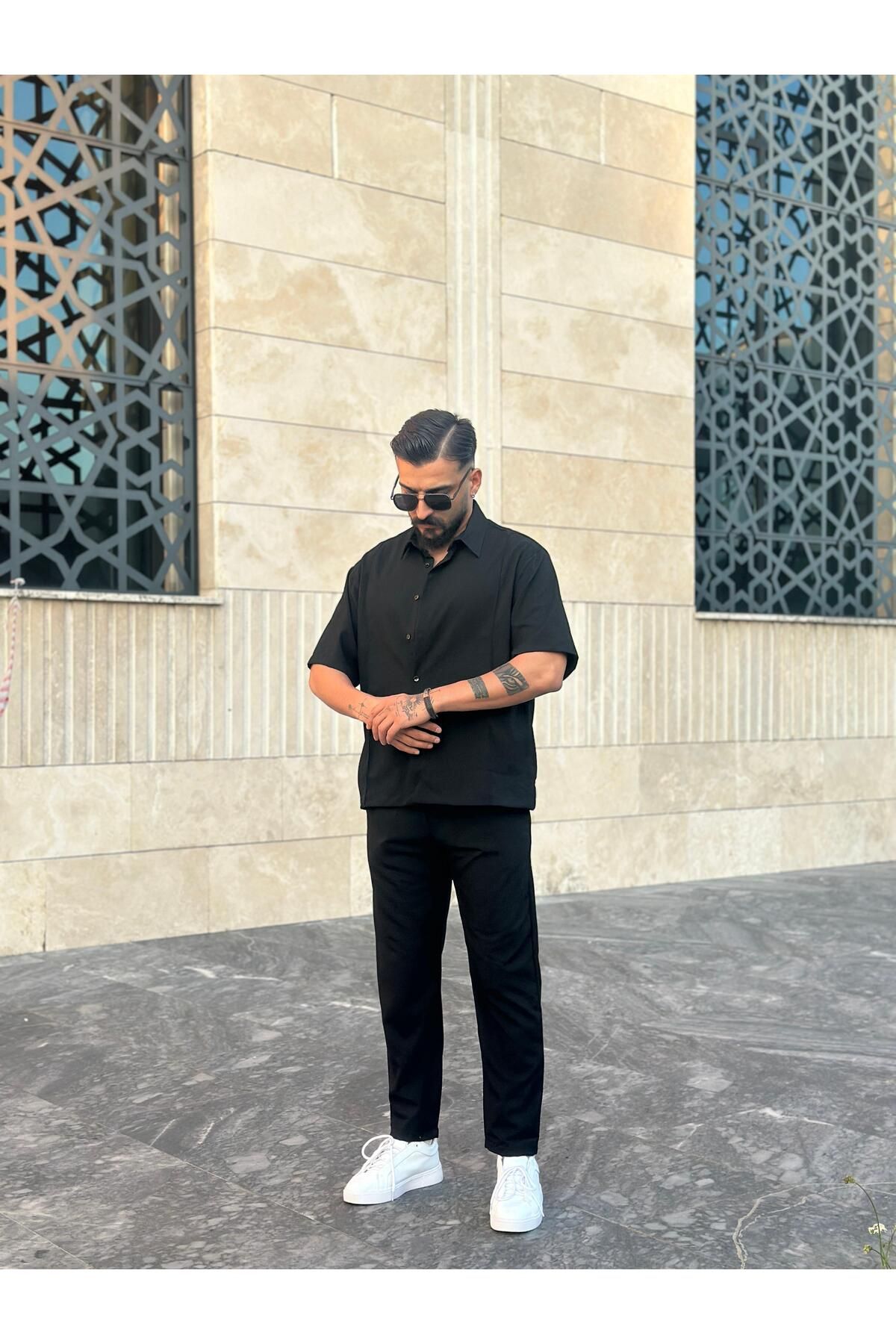 PEERLESS STORE Jogger Pantolon & Gömlek Takım