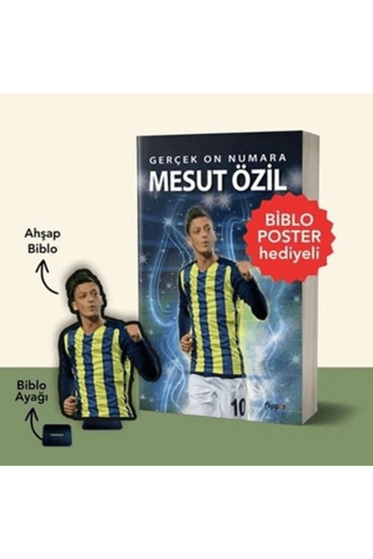 Flipper Yayınları Gerçek On Numara Mesut Özil - Biblo Poster Hediyeli