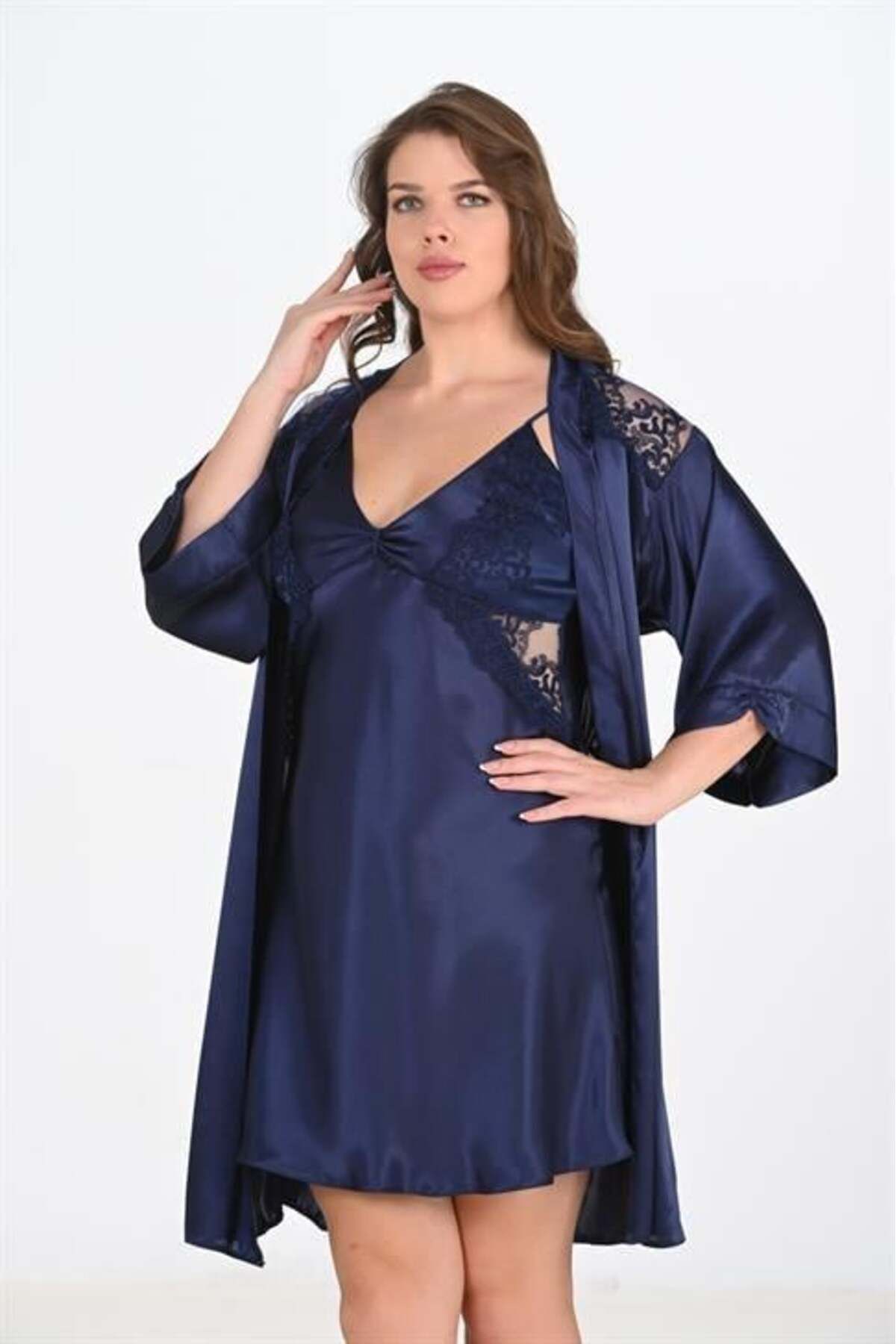 Findit 2'li Lacivert Sabahlık Takımı Bigsize 6208