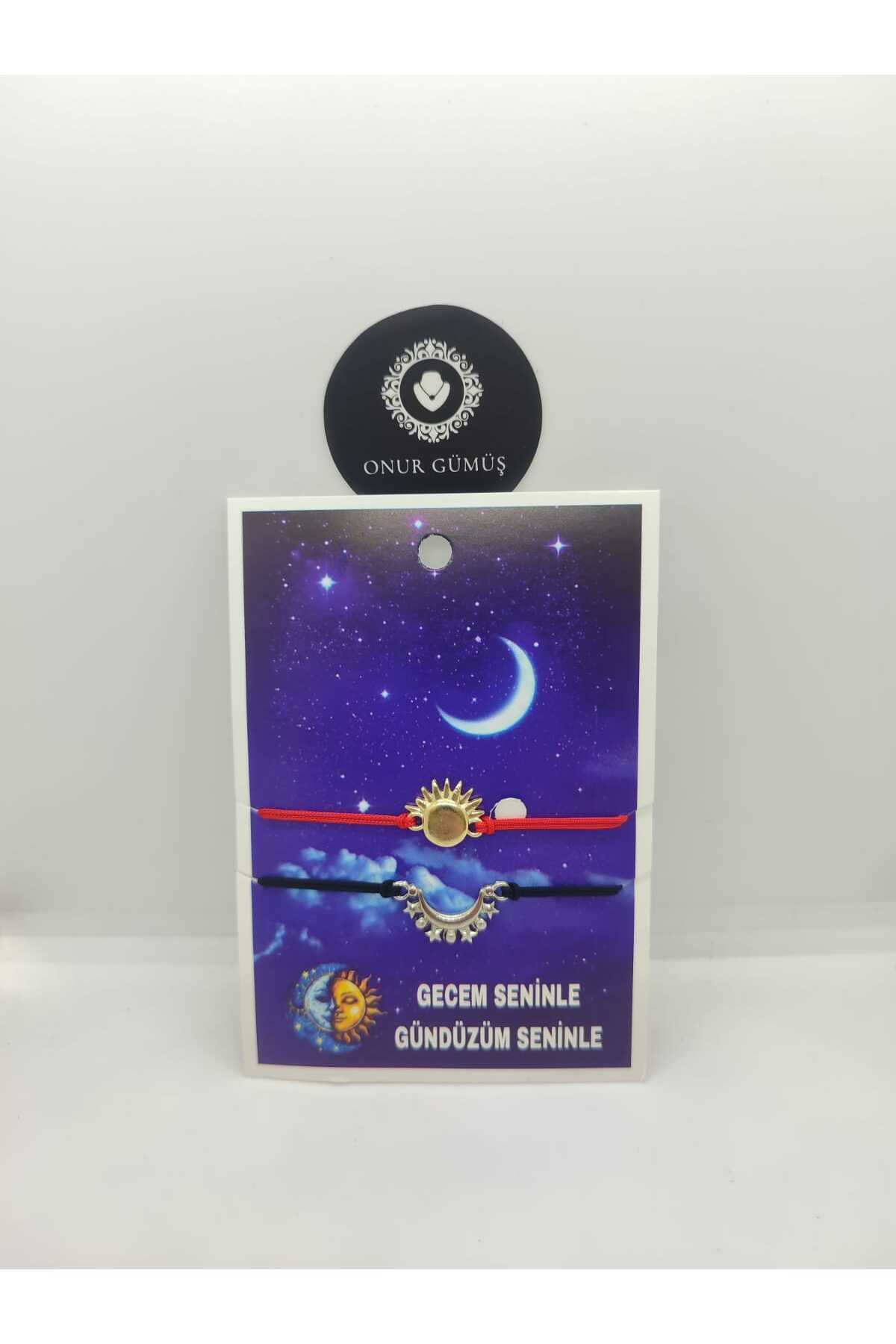 Onur Gümüş Gecem ve Gündüzüm Seninle Sevgili Bilekliği