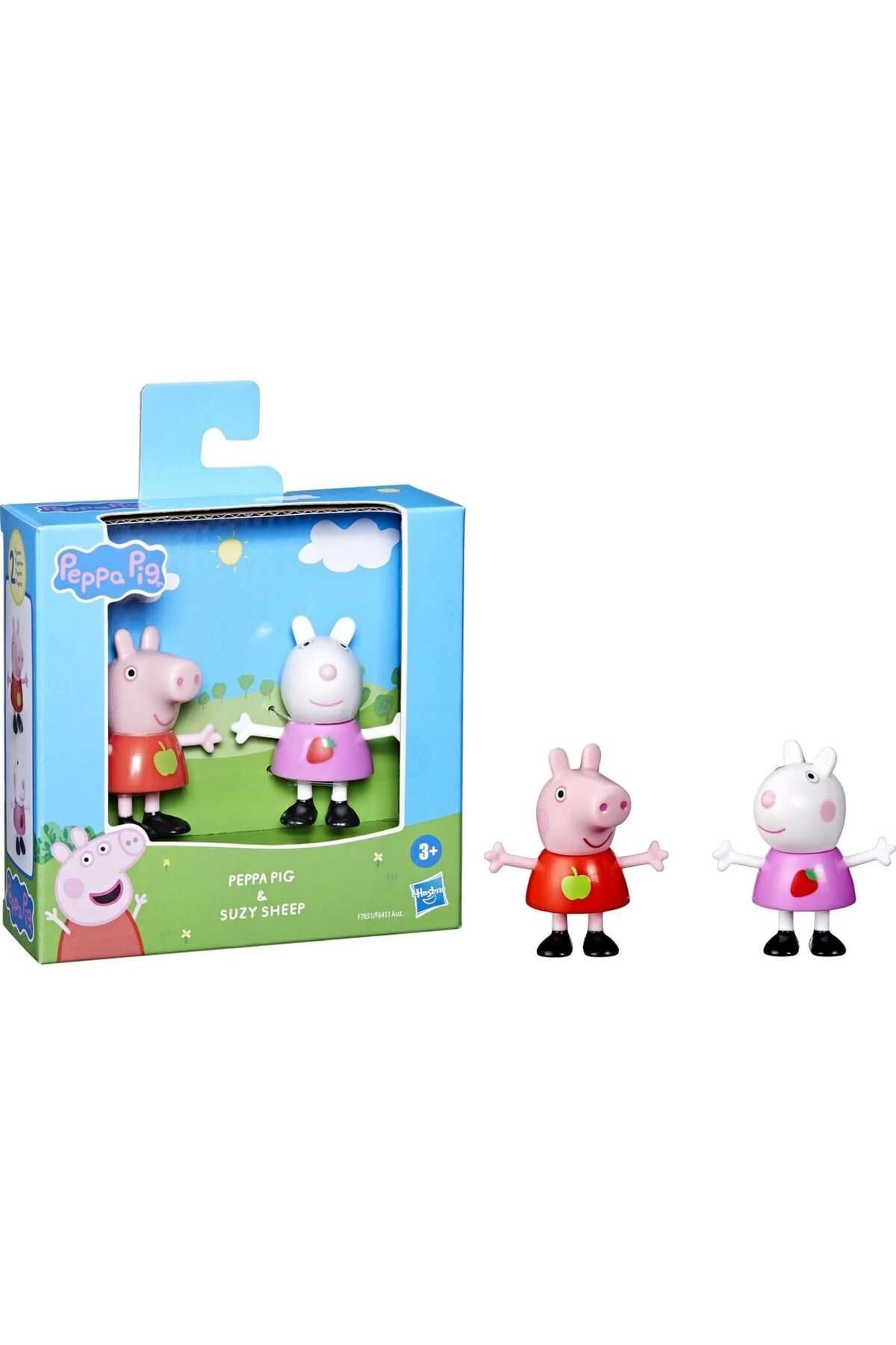 Peppa Pig PEPPA'NIN EN İYİ ARKADAŞLARI OYUN SETİ PEPPA PIG & SUZY SHEEP F76
