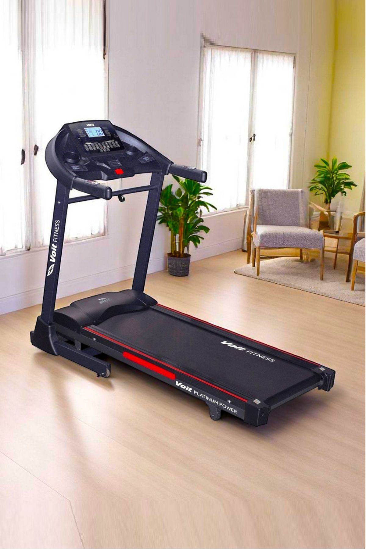 Platinum Power ÇİFT MOTORLU 3 Hp 15 Kademe Otomatik Eğimli Mp3 Girişli Hoparlörlü Koşu Bandı