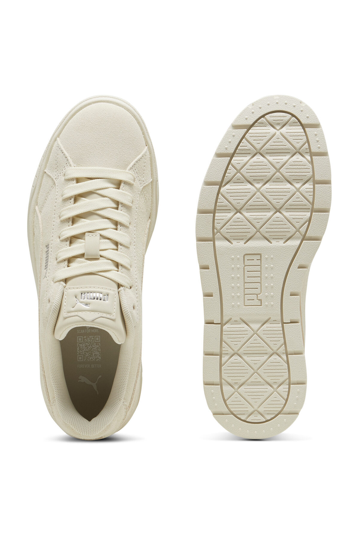 اسنیکر زنانه سفید پوما | TYB397457080510898 اورجینال - تصویر 6