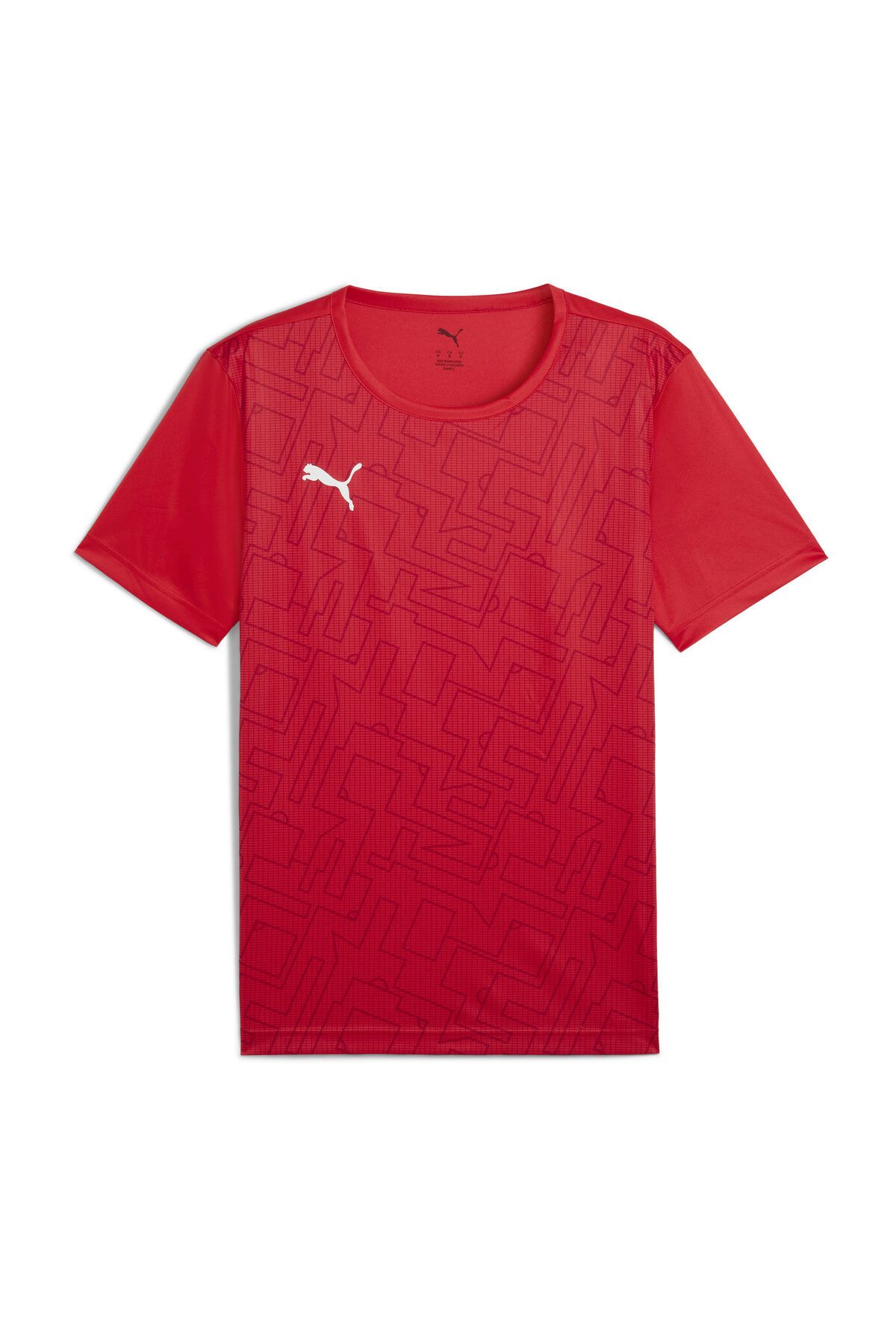 Puma Tricouri, Slim, Mânecă Scurtă, Regular, Guler Rotund, Tricotat, Imprimeu Unisex - 2XL
