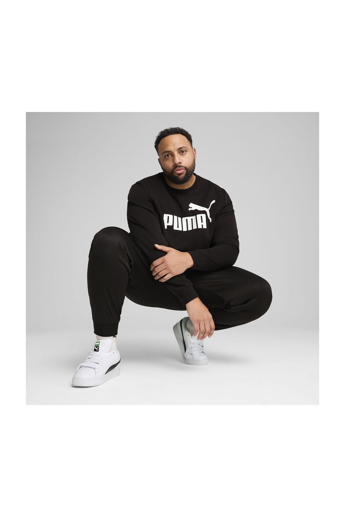 Puma Bluzy z okrągłym dekoltem, Regularne, Długi rękaw, Okrągły dekolt, Regul...