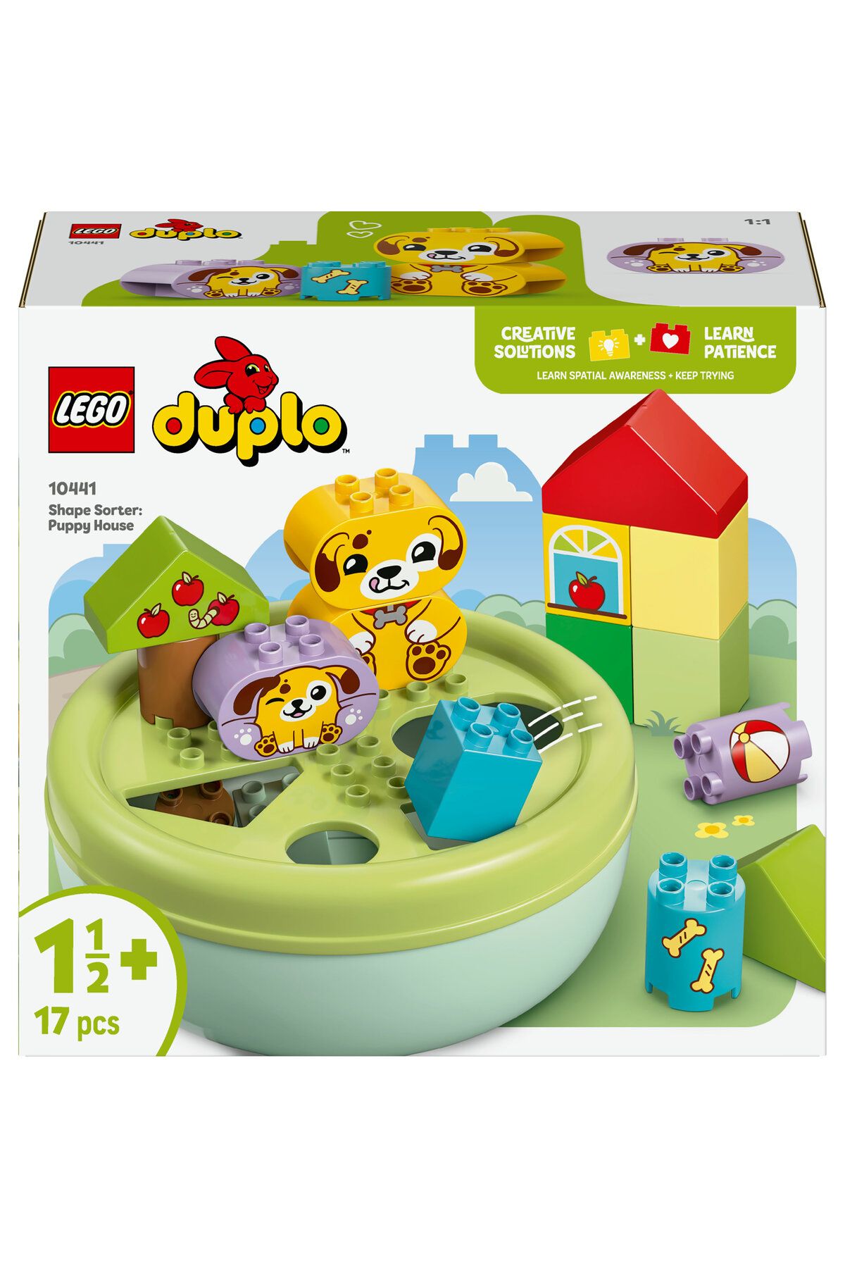LEGO-®   Duplo ®   First Shape Sorter: Doghouse 10441 - 1,5+ Educational Toy Construction Set (17 Pieces) 3
