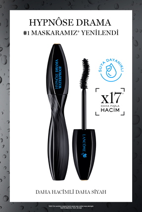 Lancome Hypnose Drama Anında Yoğun Hacim Veren Waterproof Maskara Siyah 36142...