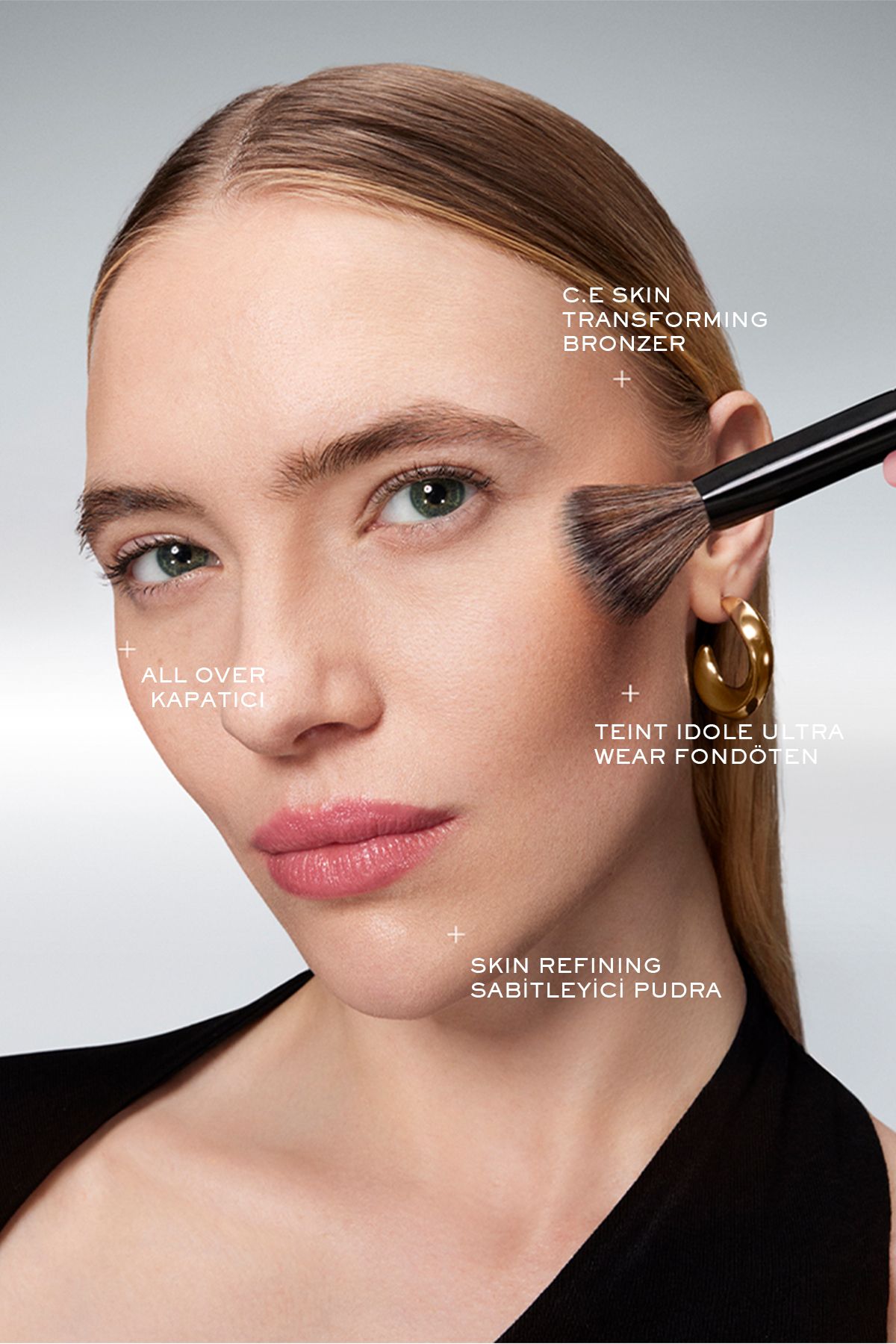 پودر TEINT ISOLE ULTRA WEAR POSTER پالایش پوستی 00 جهانی Lancome