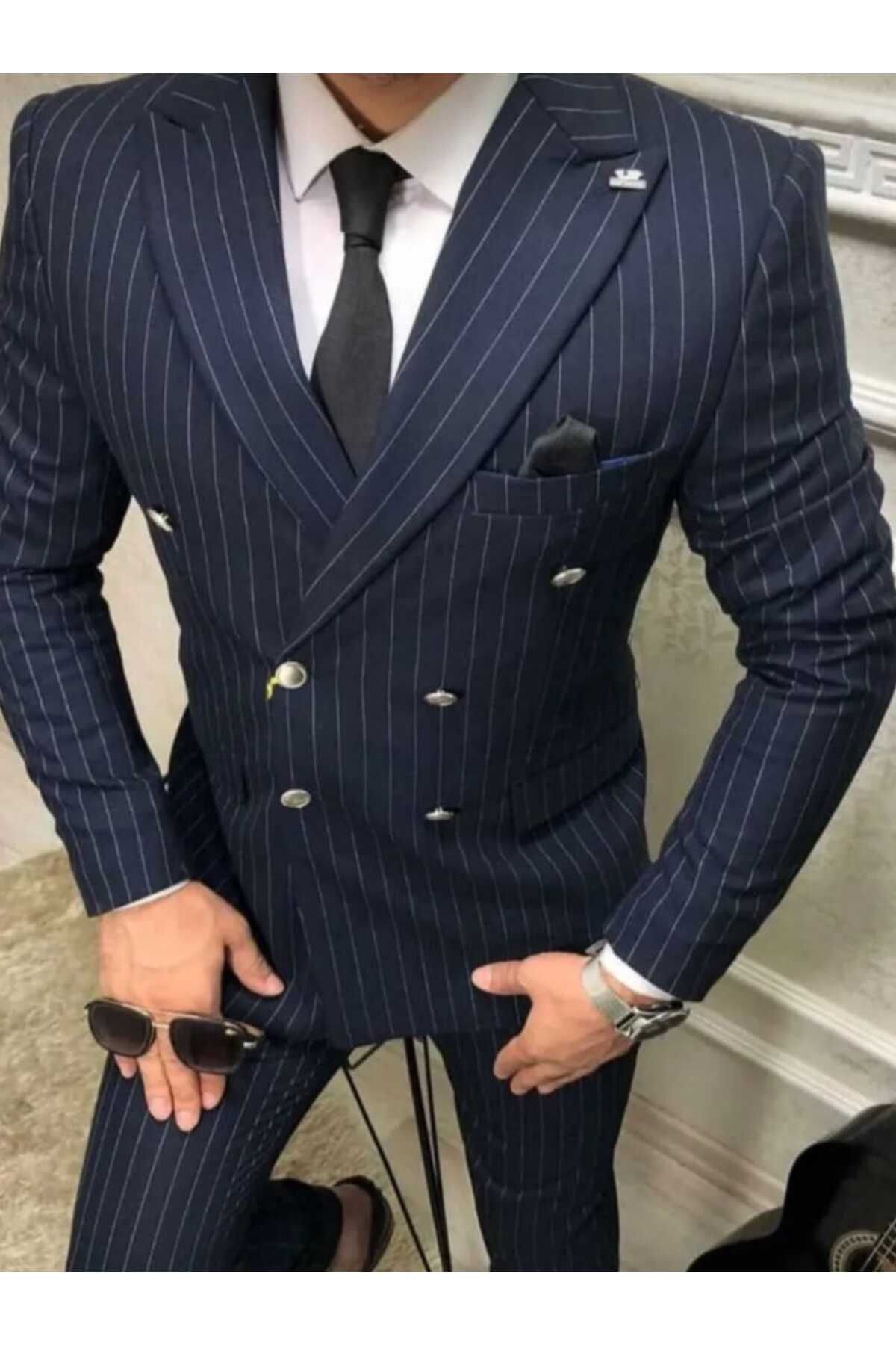 Tempee Kruvaze Takım Elbise