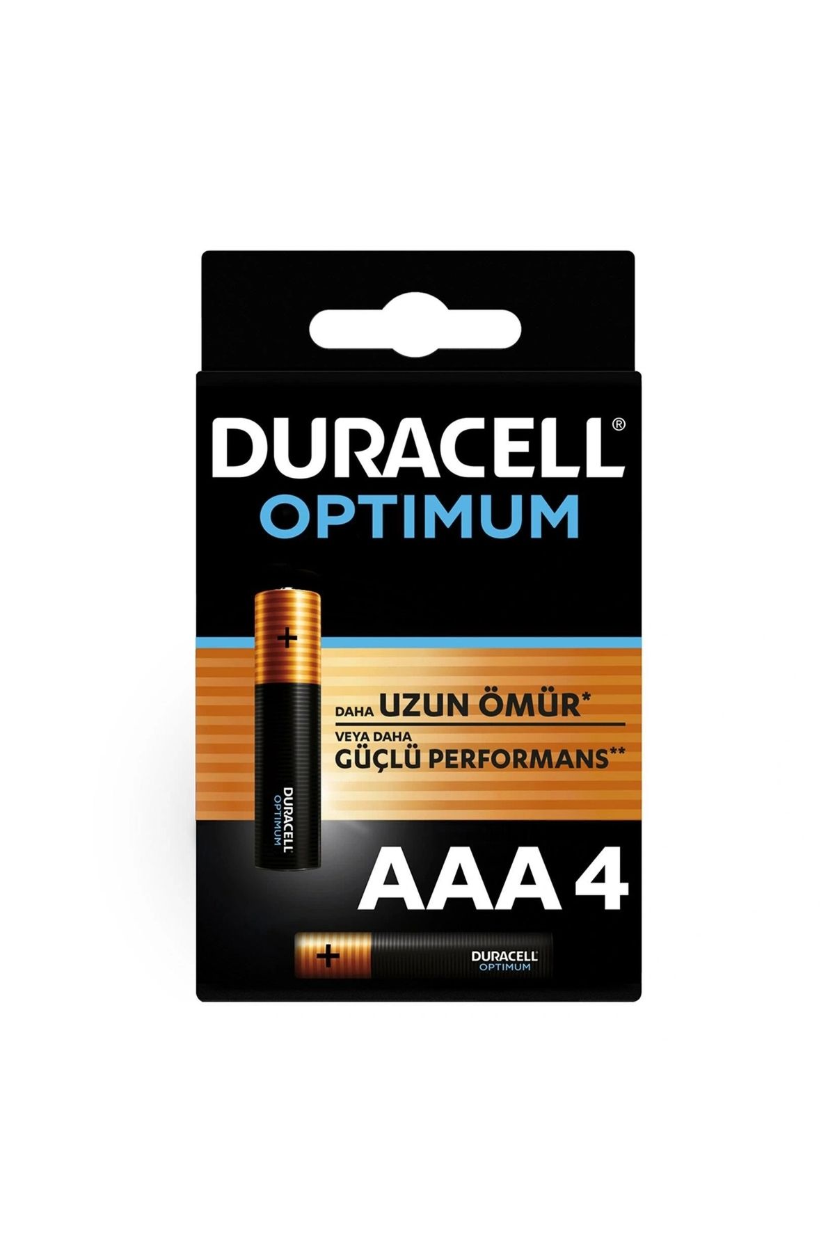 ShopNova Duracell Optimum Alkalin Pil AAA 4'' lü Paket