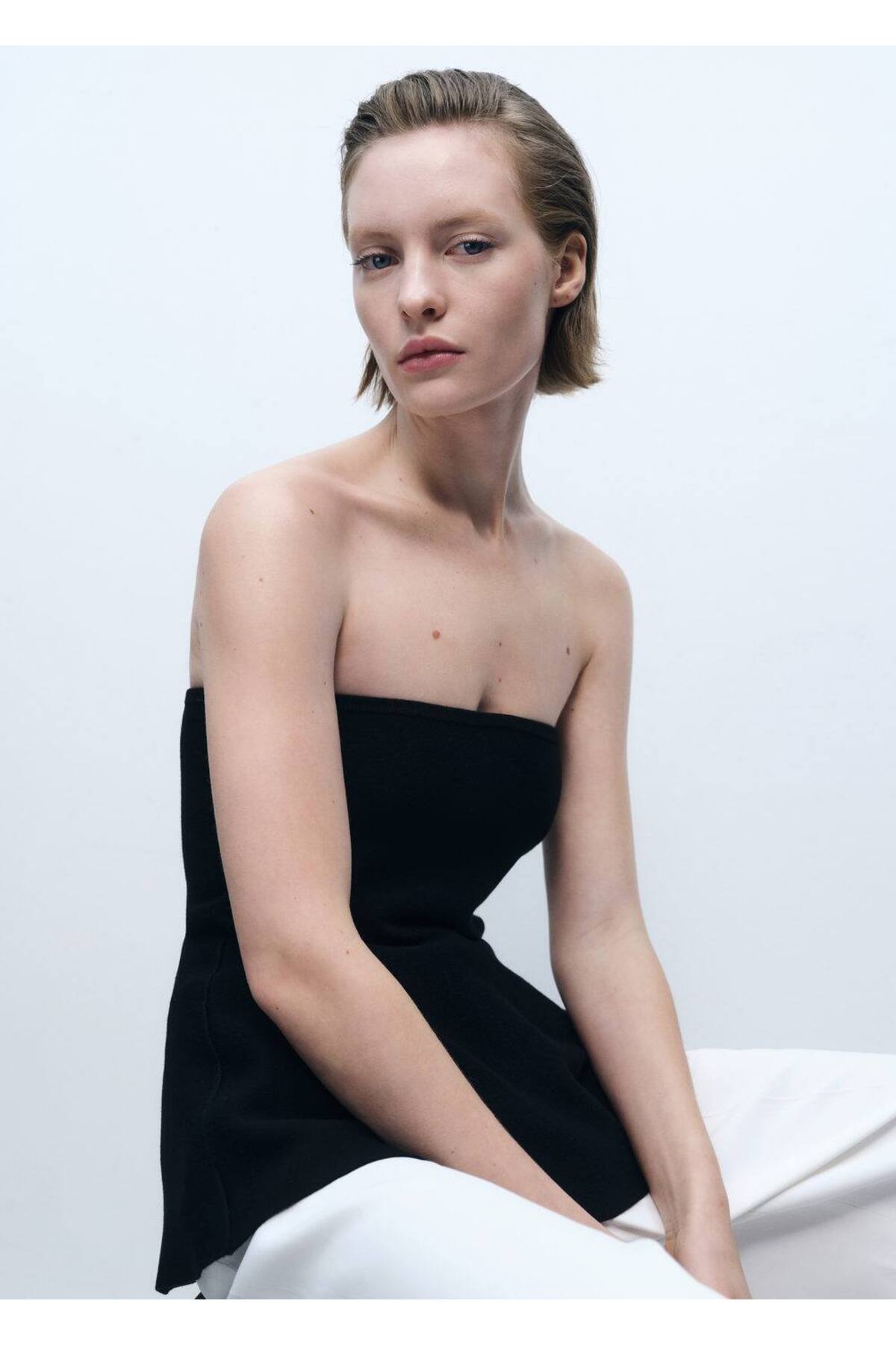 Triko evaze bandeau bluz