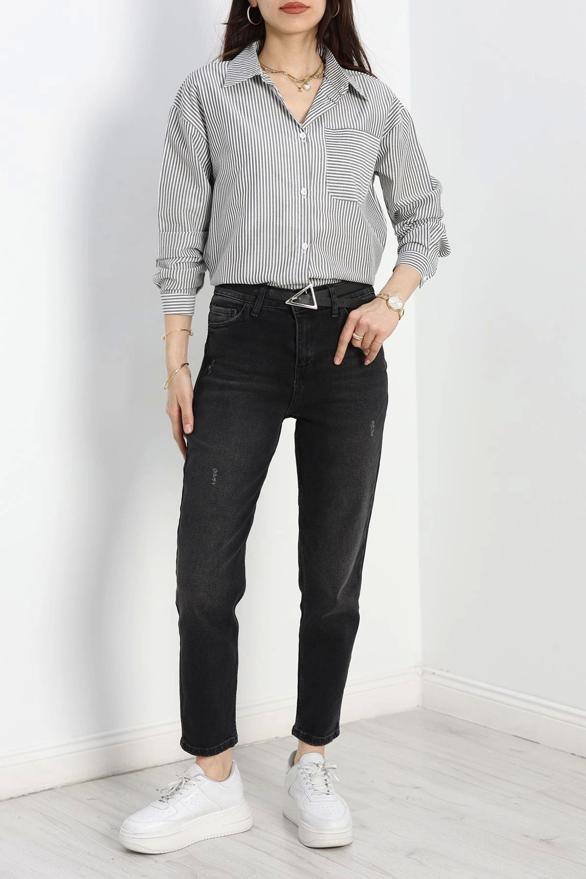 OurStyles Boyfriend Kot Pantolon Koyufüme - 3362005.1966.