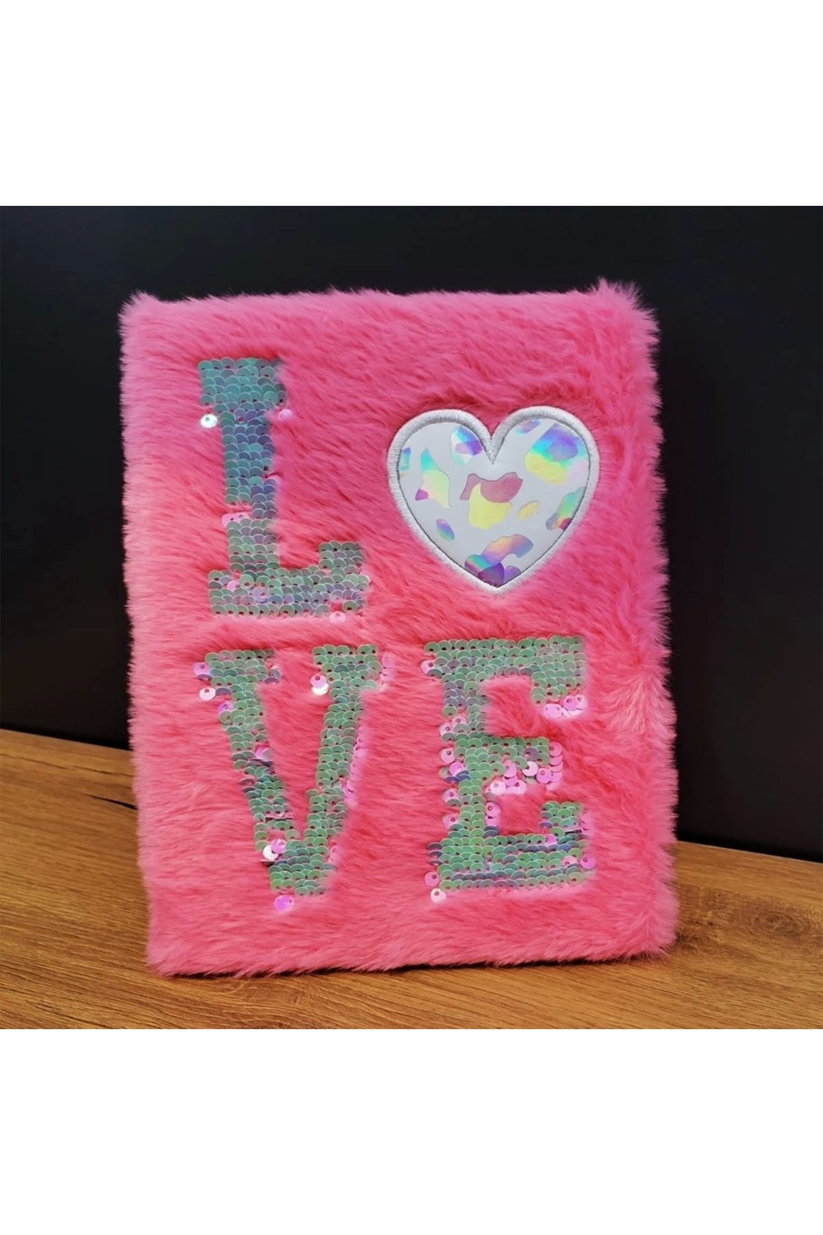 ShopNova Love Tasarımlı Peluş Defter