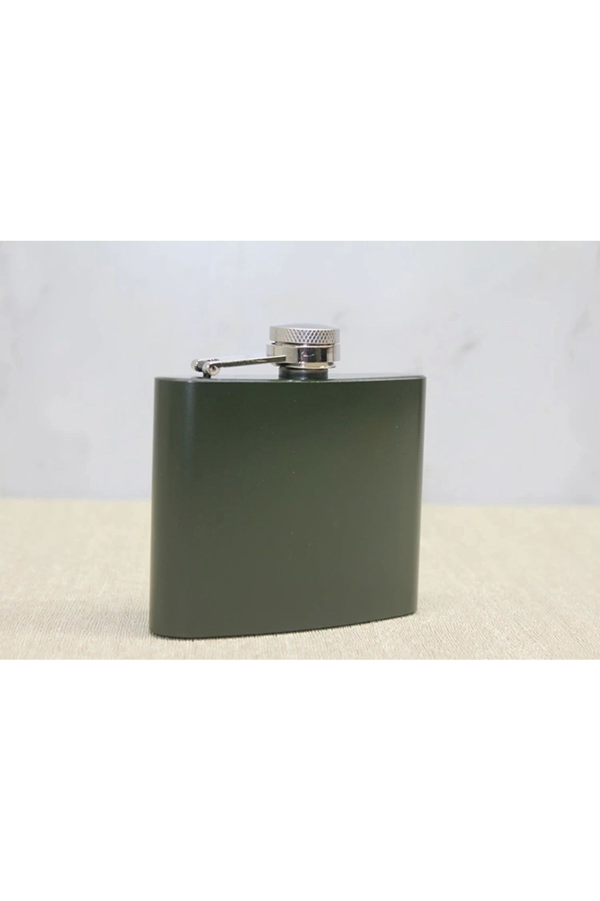 ShopNova Tekli Haki 5 Oz Matara Alk3901