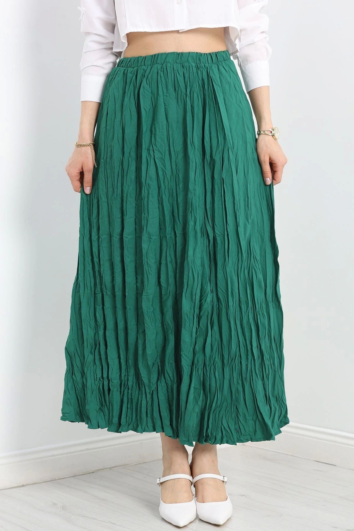 OurStyles Kraş Etek Yeşil - 40610.683.
