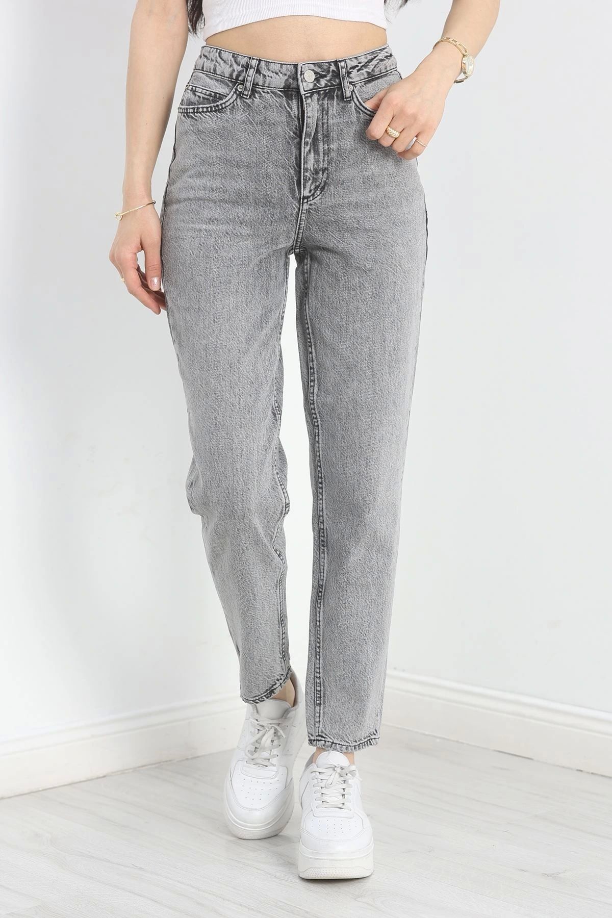 OurStyles Mom Kot Pantolon Füme - 30740.1966.