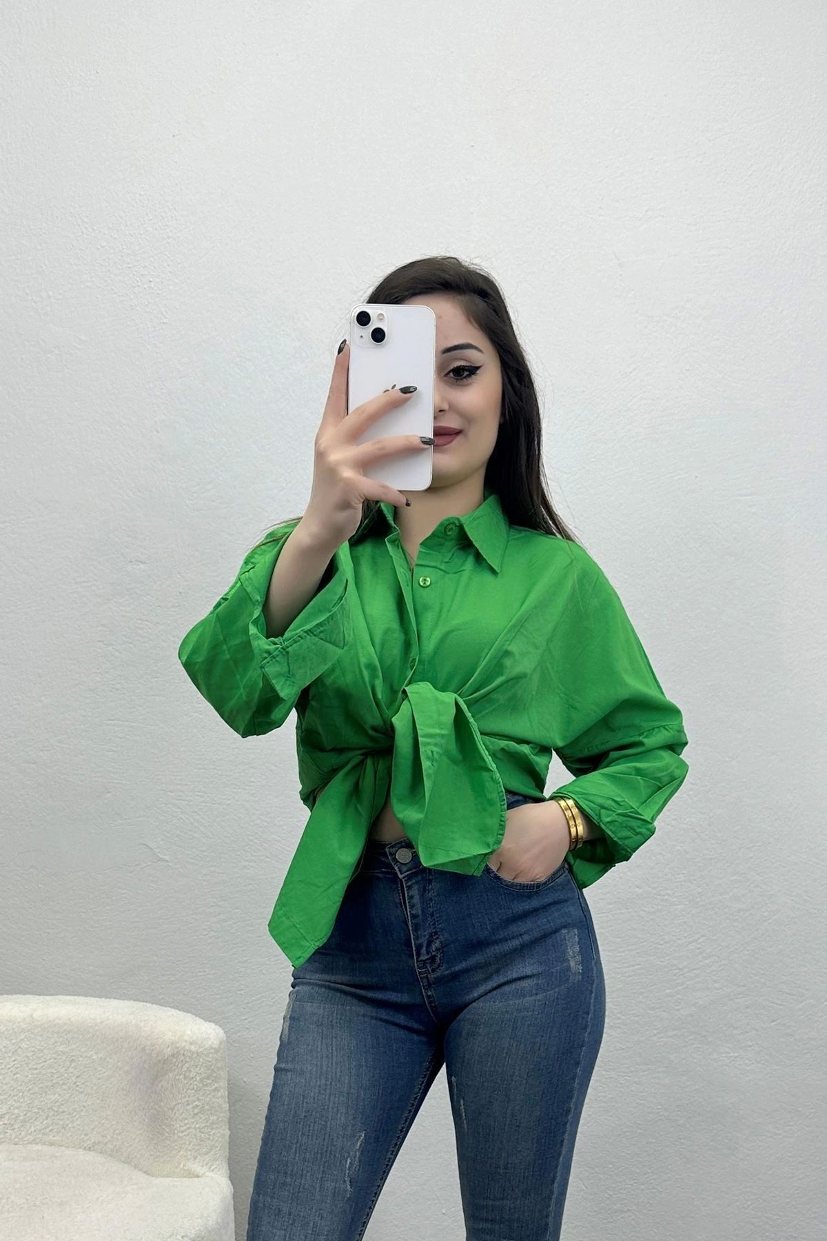 OurStyles Salaş Gömlek Fuşya - 293.1247.