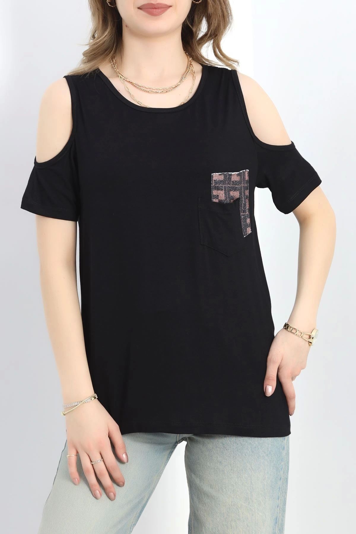 OurStyles Kesik Kollu Bluz Mor - 20776.599.