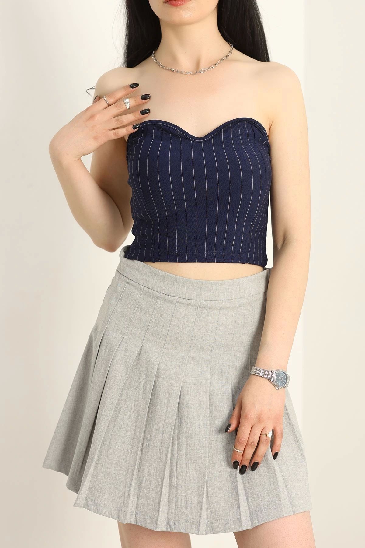 OurStyles Straplez Büstiyer Siyah - 41385.1595.