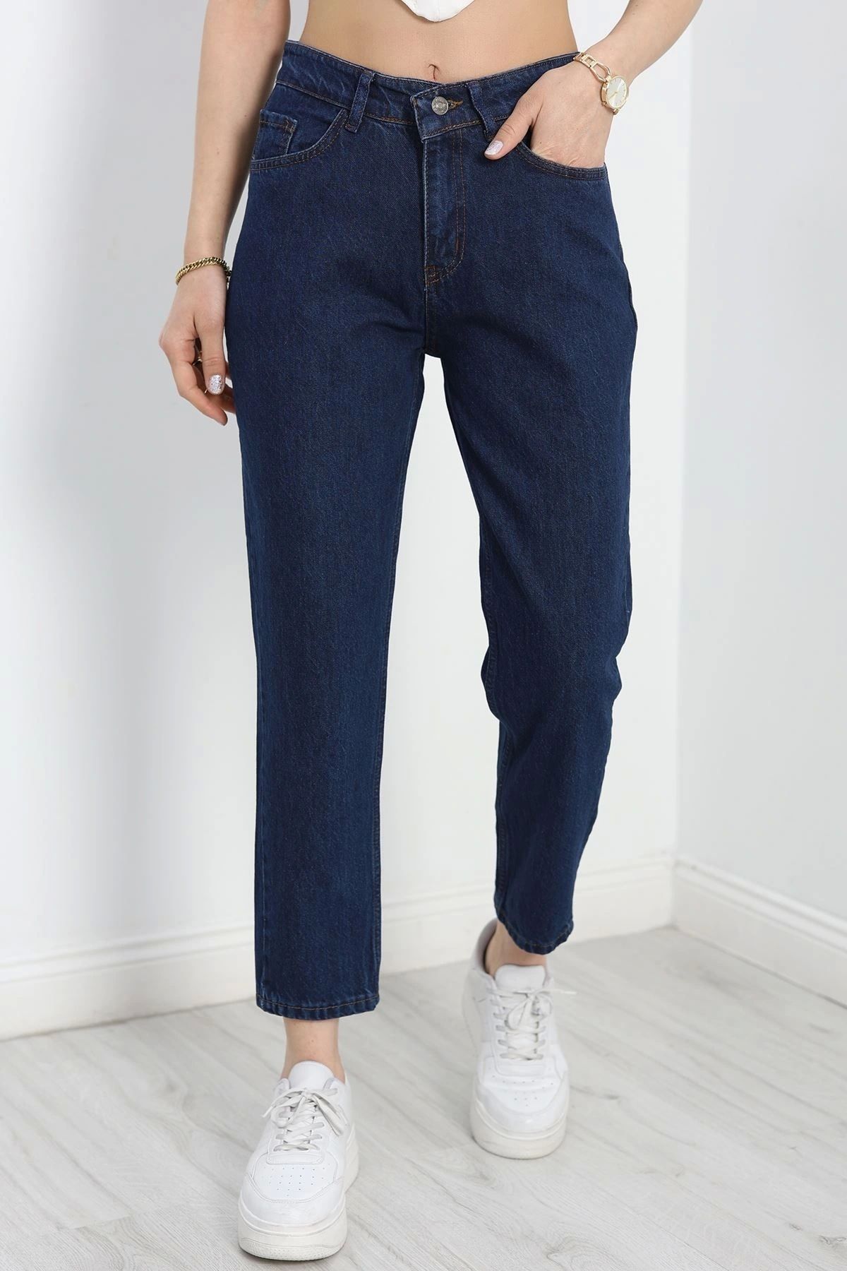 OurStyles Boyfriend Kot Pantolon Mavi - 19682.1778.