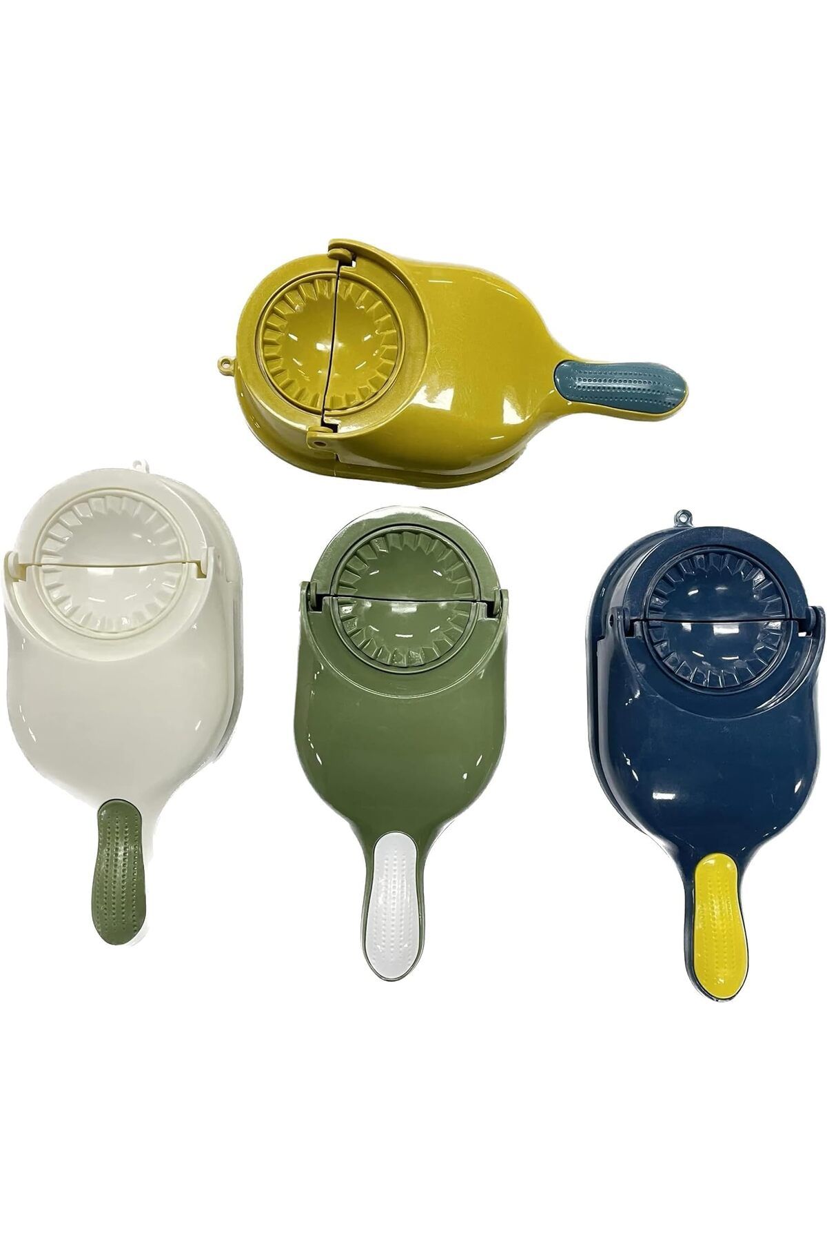 Generic-NEW 2 In 1 Dough Pressing Tool Set DIY Dumpling Maker Mould Manual Press Dumpling Crust Tool Dumpli 5